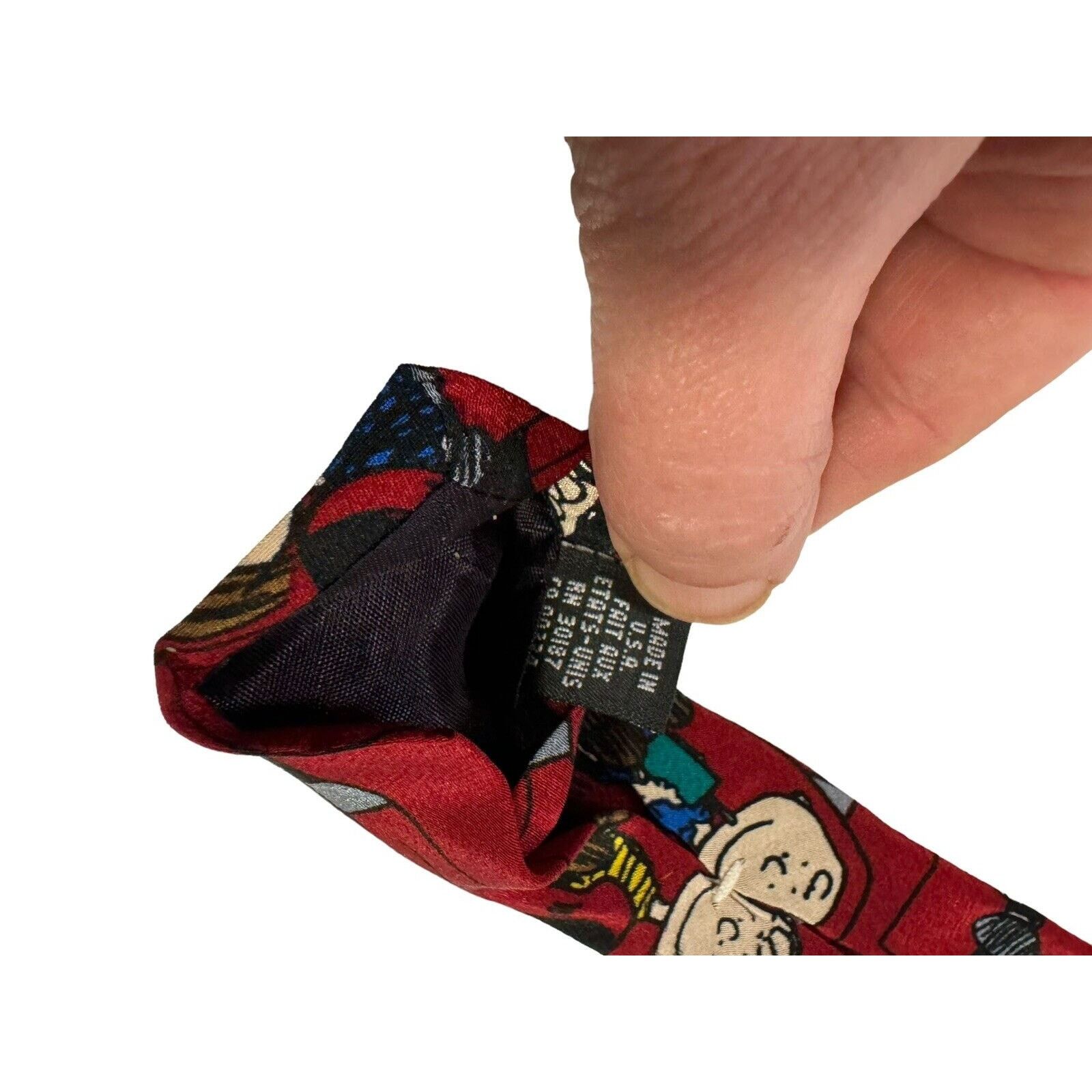 Peanuts Peanuts Happiness Is A Double Feature Snoopy Necktie Size ONE SIZE - 7 Thumbnail