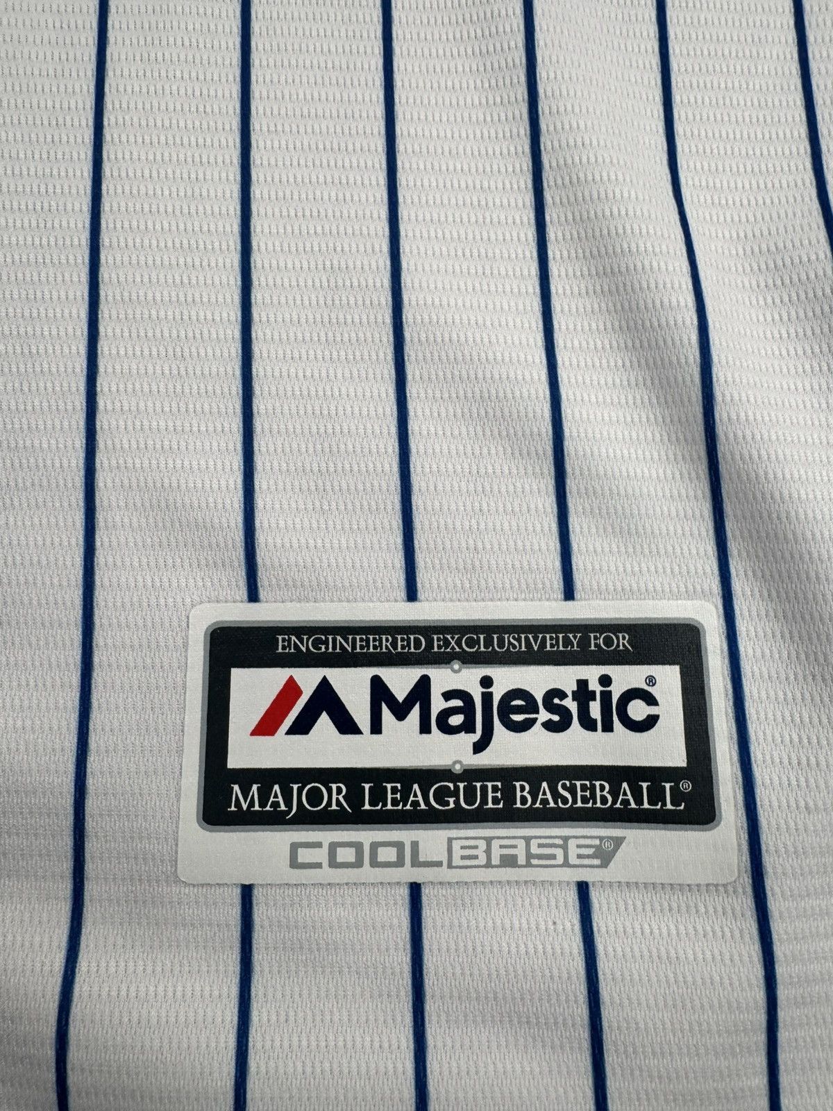 Majestic Chicago Cubs Wilson Contreras #40 MLB Pinstripe Jersey Size US L / EU 52-54 / 3 - 2 Thumbnail