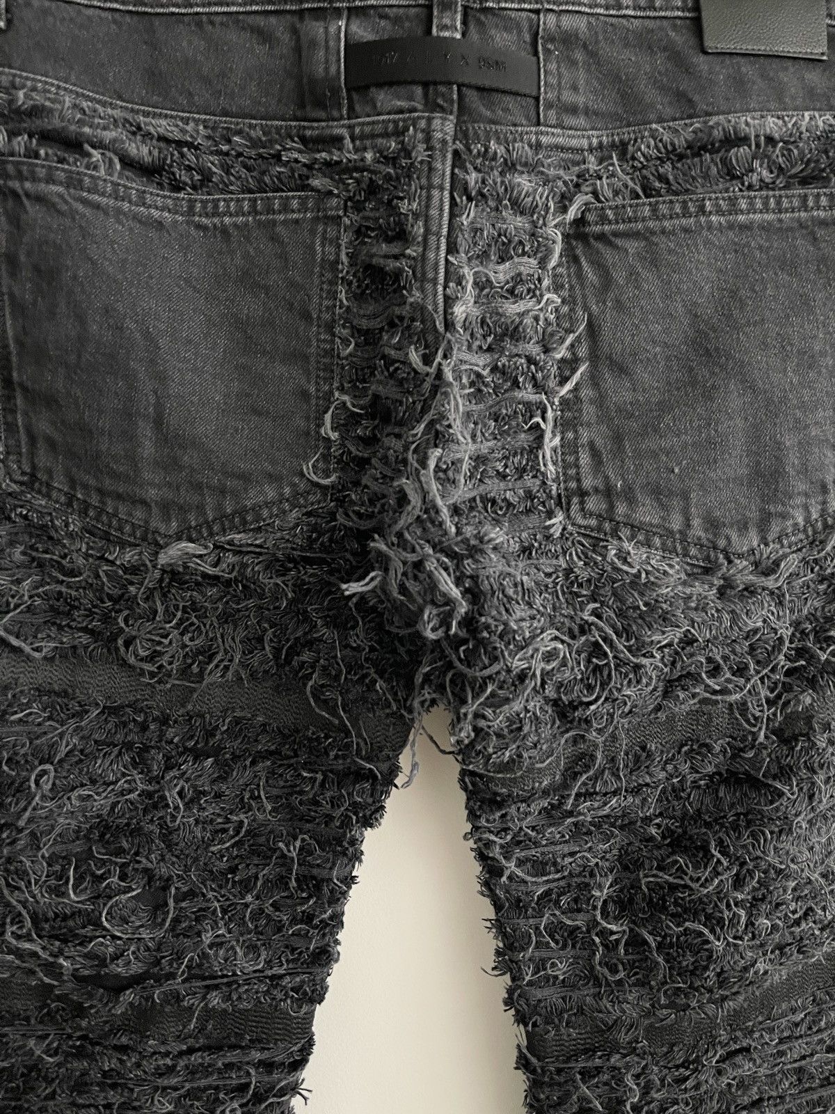 1017 ALYX 9SM 1017 Alyx 9sm X Blackmeans Distressed Flare Denim Jeans Size US 34 / EU 50 - 8 Thumbnail