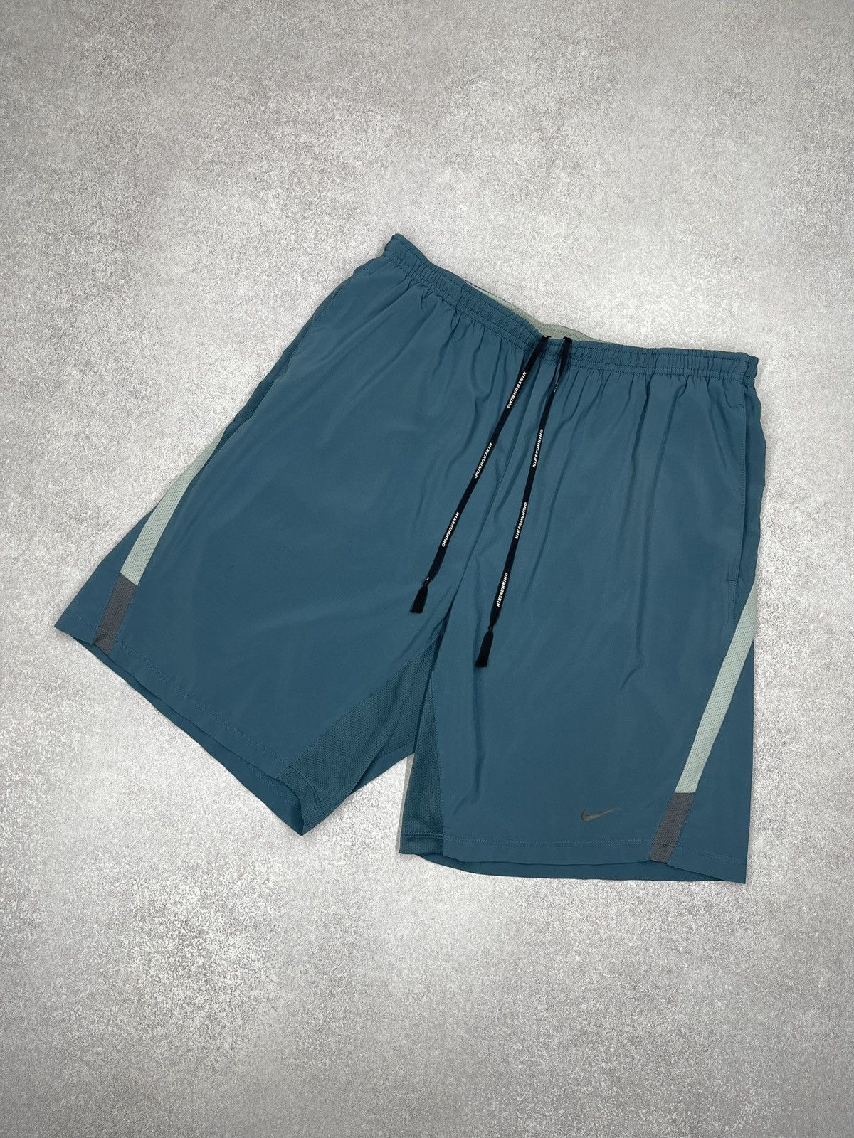 Nike Mens Nike Running Dri Fit Shorts Blue Y2K ACG TN Size L Size US 34 / EU 50 - 1 Thumbnail