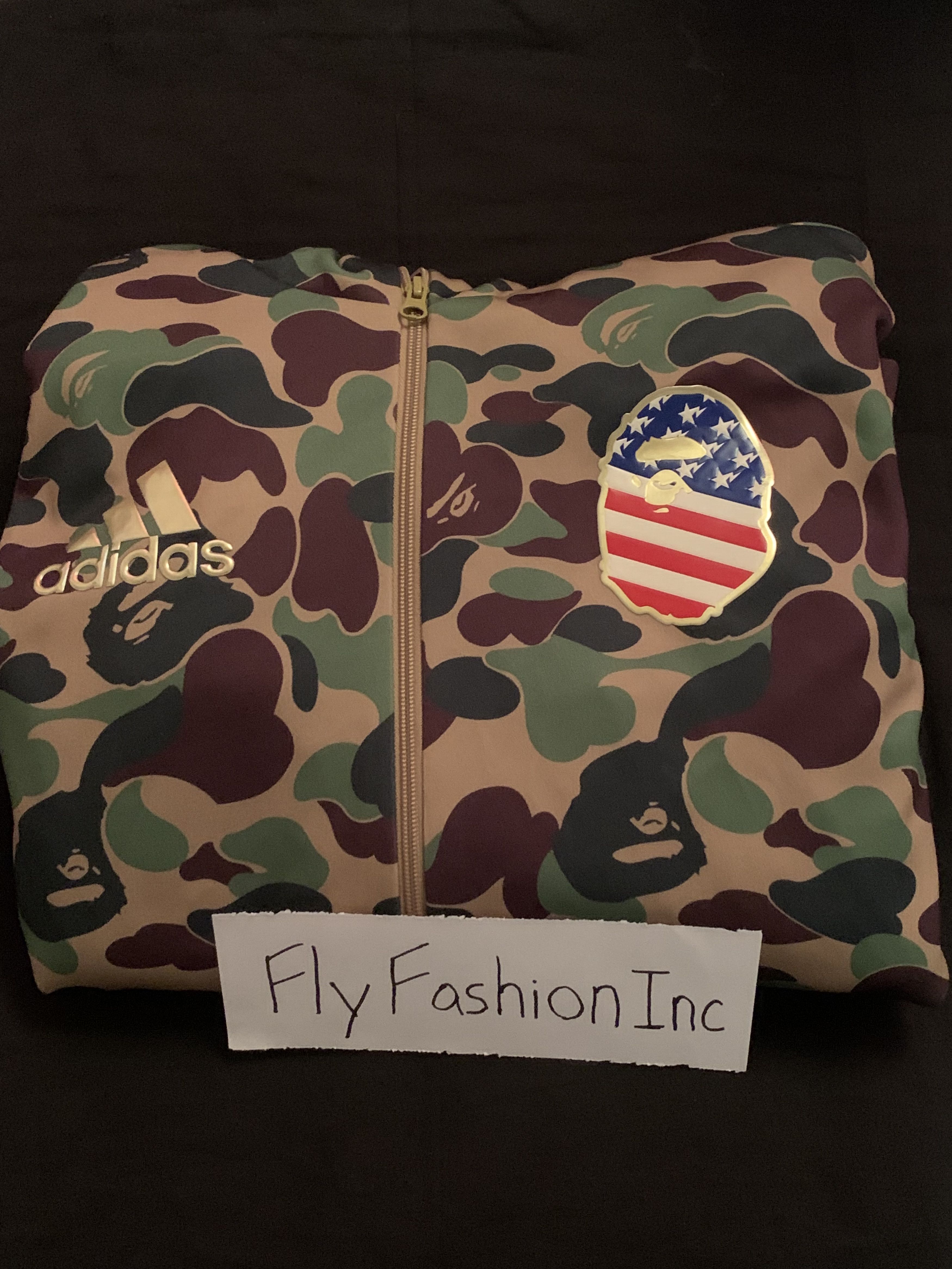 Bape Bape x Adidas Shark Hoodie Size US L / EU 52-54 / 3 - 9 Thumbnail