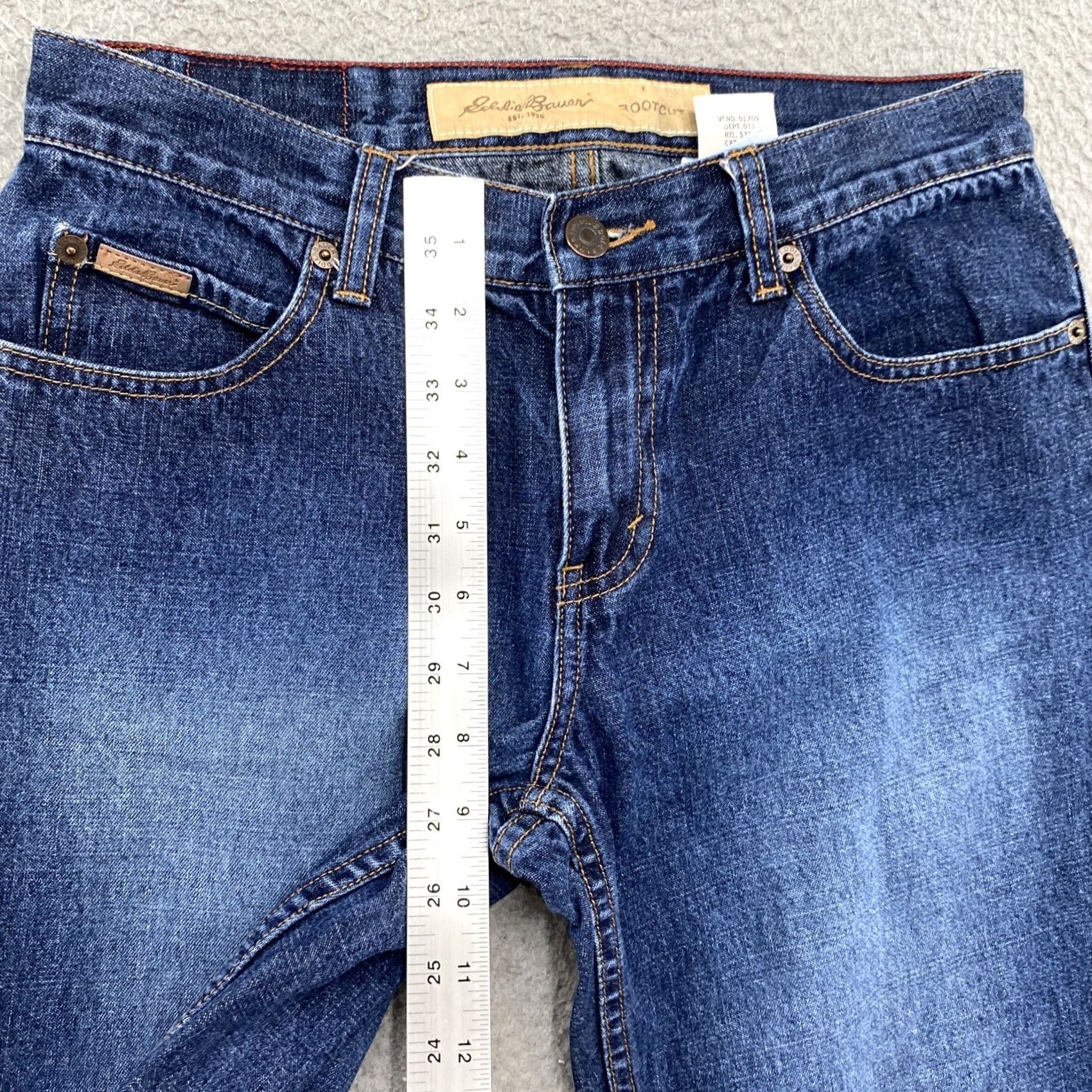 Eddie Bauer VINTAGE Eddie Bauer Women’s Bootcut 5-Pocket Denim Jeans Blue Size 6 Size 28" / US 6 / IT 42 - 6 Thumbnail