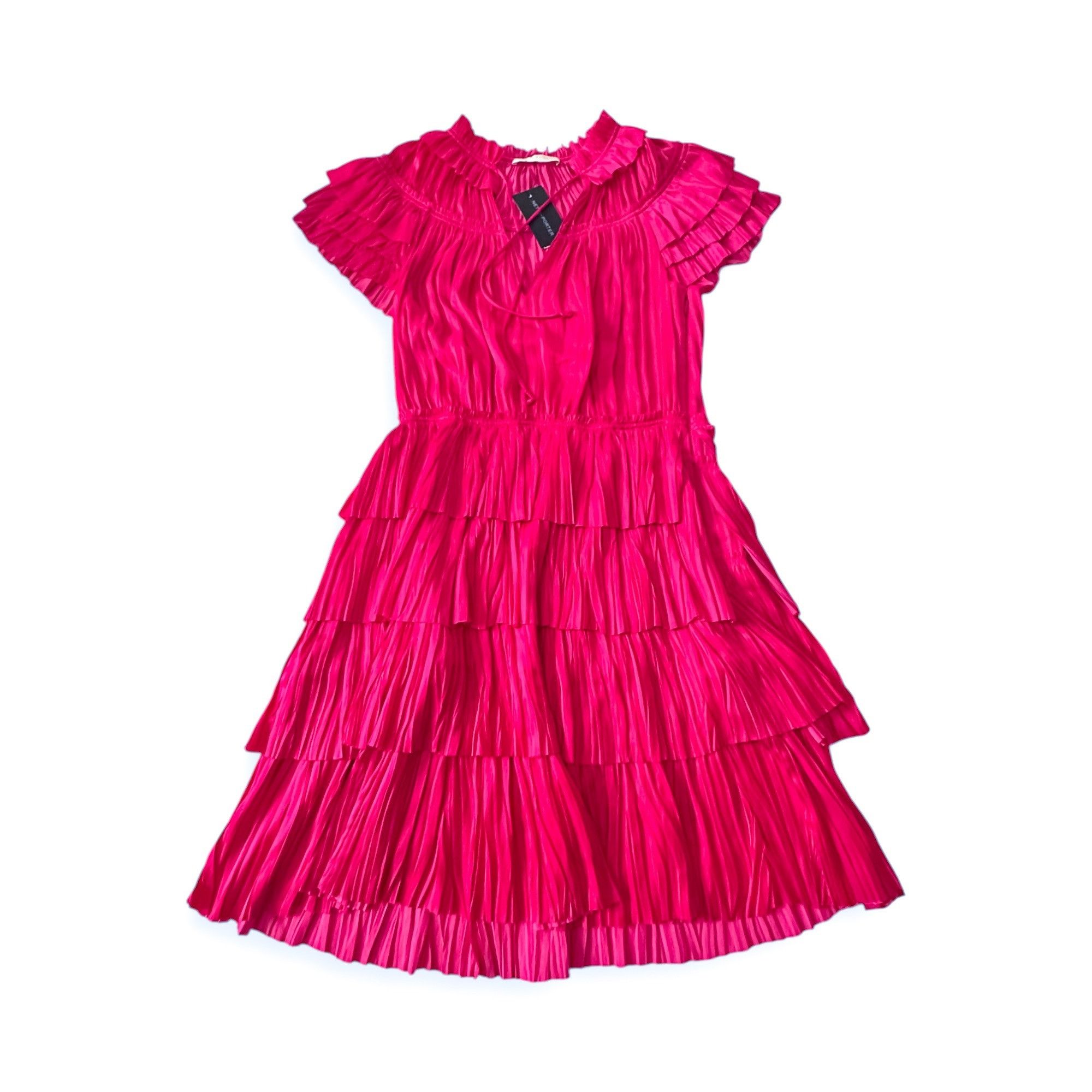 Ulla Johnson ULLA JOHNSON Vesna Mini Dress In Pink, Orchid, Size 4, New w Size S / US 4 / IT 40 - 5 Thumbnail