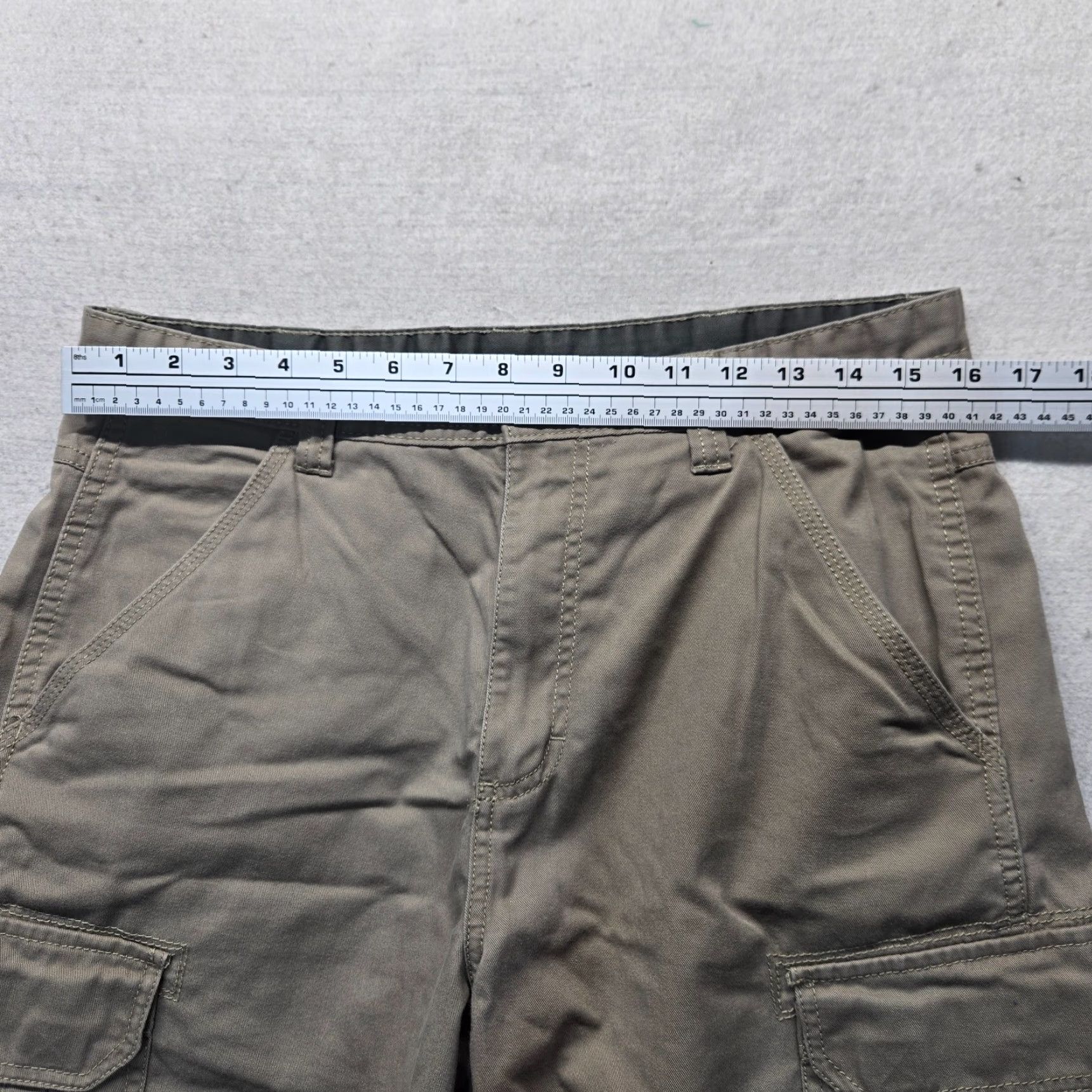 Vintage RedHead Cargo Shorts Beige Cotton Blend Adult Men's Size 32 Casual Outdoor Size US 32 / EU 48 - 4 Thumbnail
