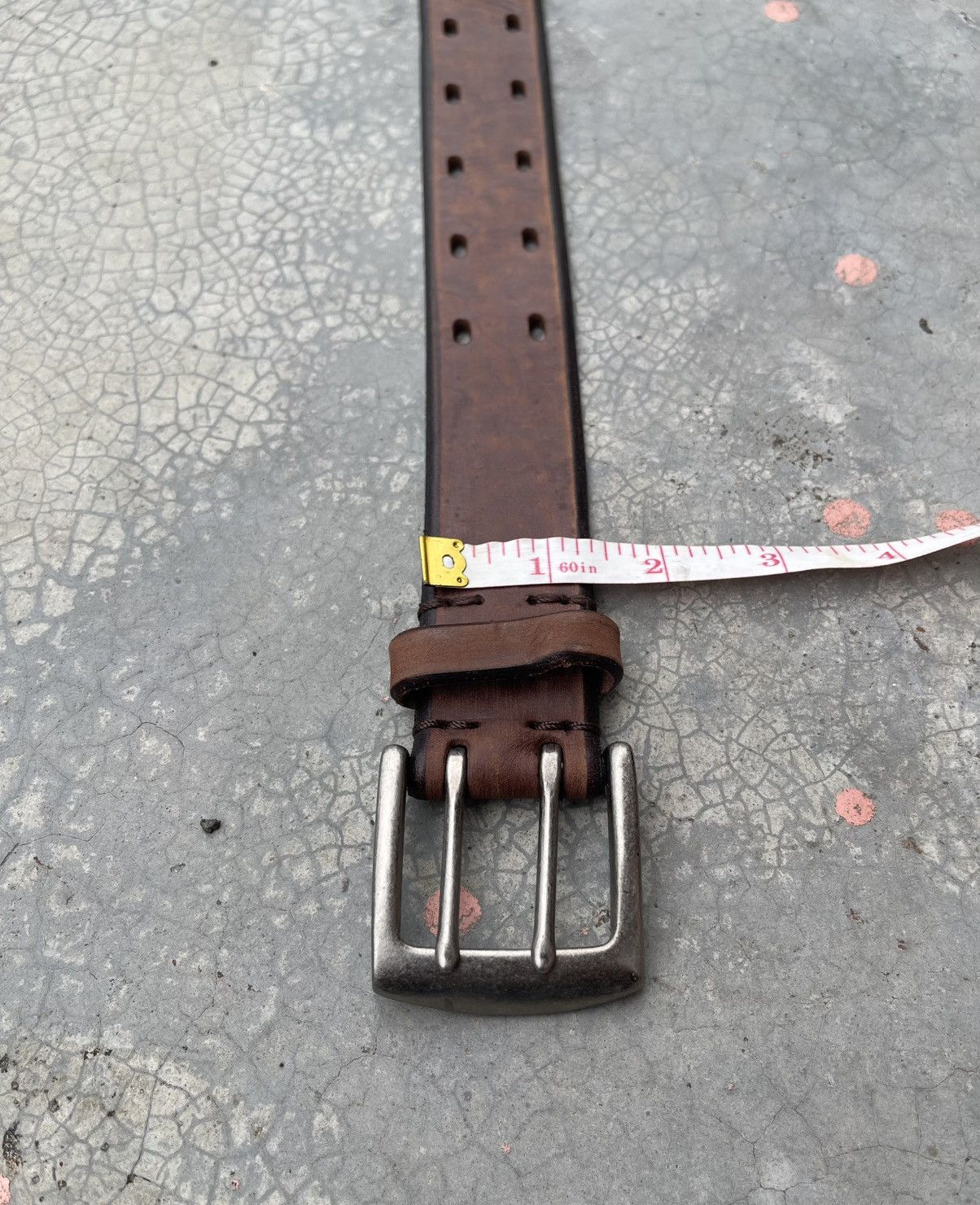semanticdesign Semantic Design Leather Belt x Roen x In The Attic W35-36 Size 36 - 8 Thumbnail