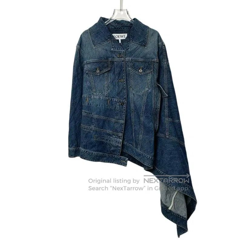 Loewe Loewe Blue Women's Denim Jacket XS . Size XS / US 0-2 / IT 36-38 - 1 Thumbnail