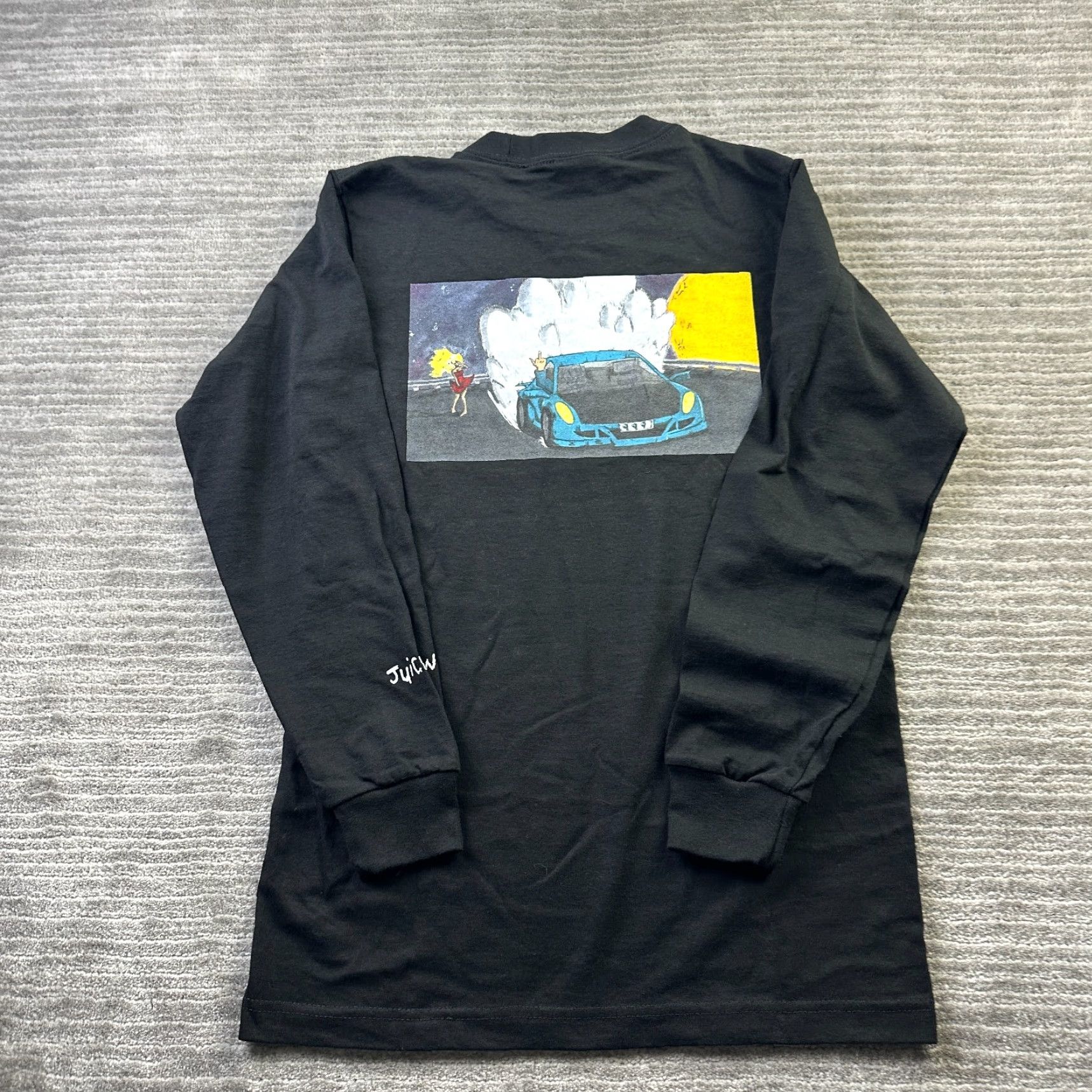 Vintage Juice WRLD Shirt Mens Small Black Goodbye & Good Riddance 999 T-Shirt Crew Neck Long Sleeve Graphic Print Size US S / EU 44-46 / 1 - 2 Thumbnail