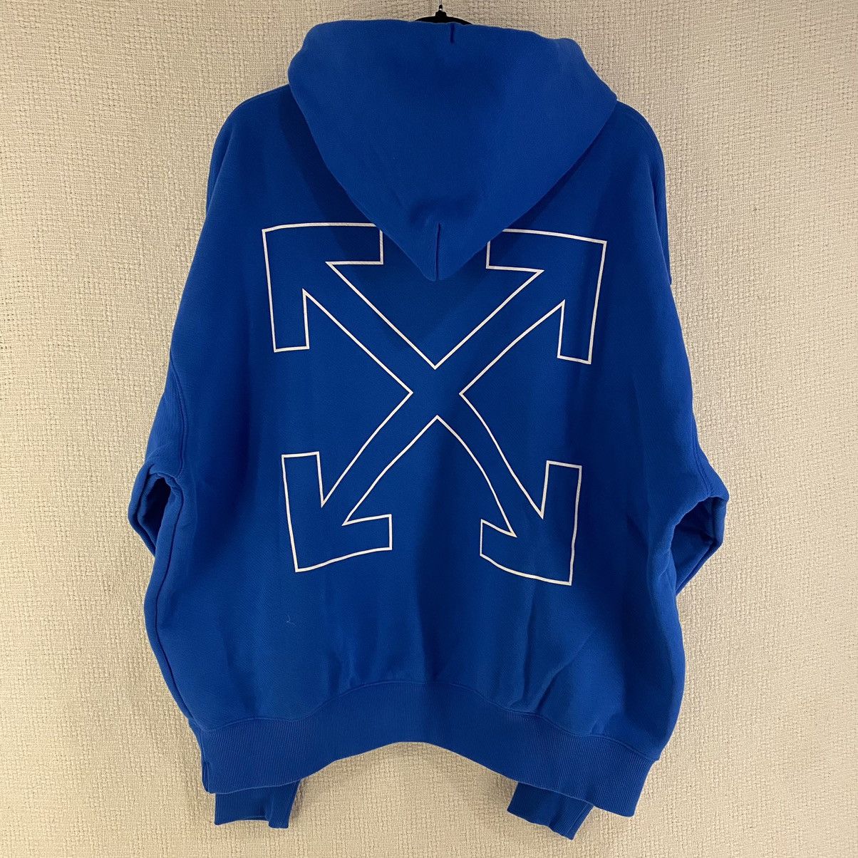 Off-White Off-White Blue Size Small Costco Hoodie Size US S / EU 44-46 / 1 - 9 Thumbnail