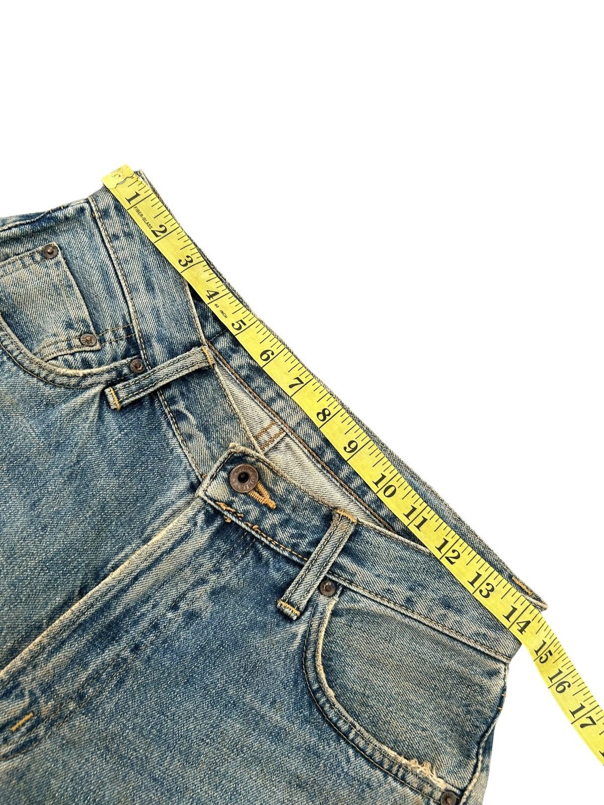 Kapital Vintage Edwin 505xx Selvedge Patina Dirty Denim jeans Size US 29 - 15 Thumbnail