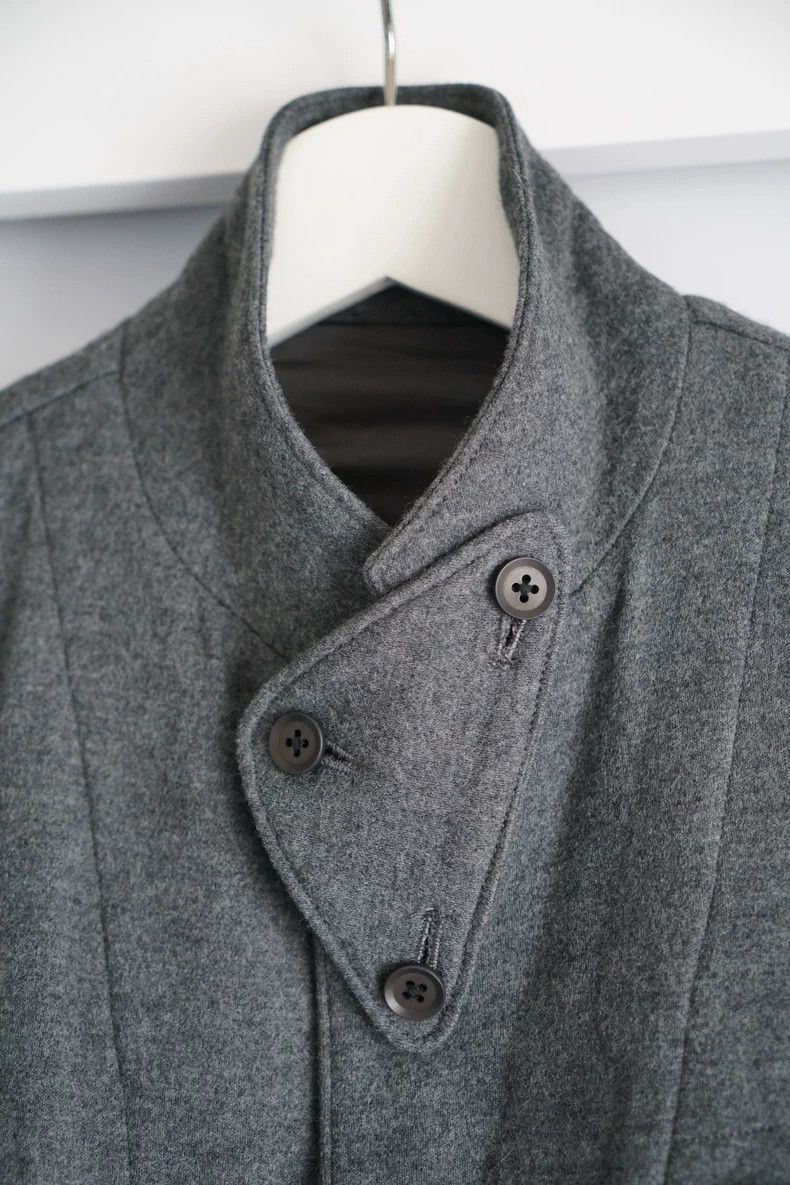 Yohji Yamamoto Yohji Yamamoto Yohji Yamamoto Gray Wool Blazer Jacket Size US S / EU 44-46 / 1 - 3 Thumbnail