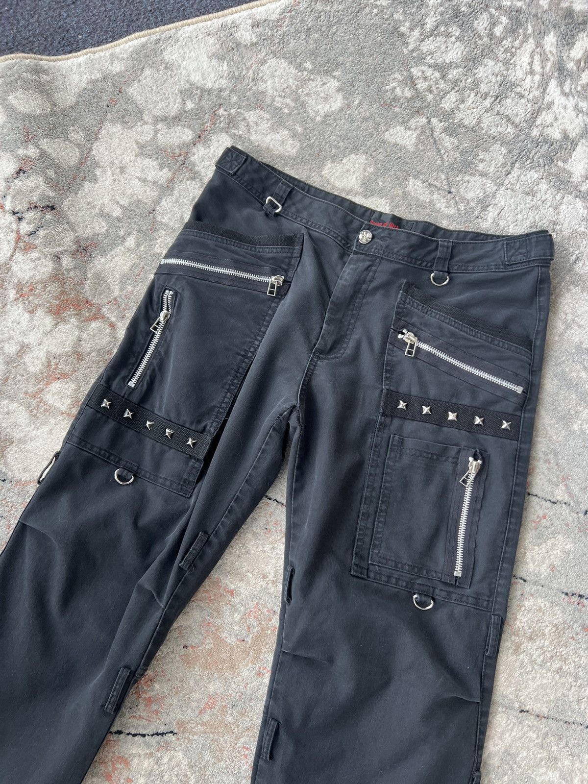 Japanese Brand Queen Of Darkness Vintage Pants Size US 38 / EU 54 - 2 Thumbnail
