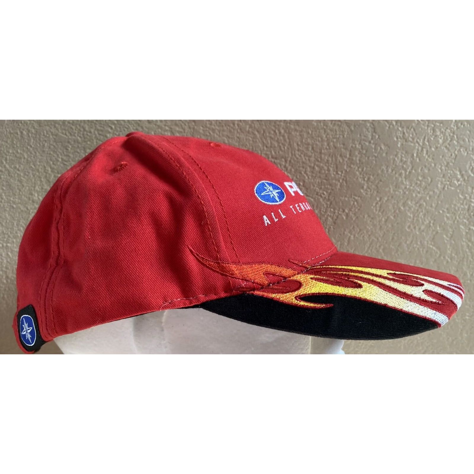 Vintage Polaris All Terrain Vehicles Hat Adjustable Red OSFA | Polaris Hat | Men | Baseball Cap | One Size Size ONE SIZE - 4 Thumbnail
