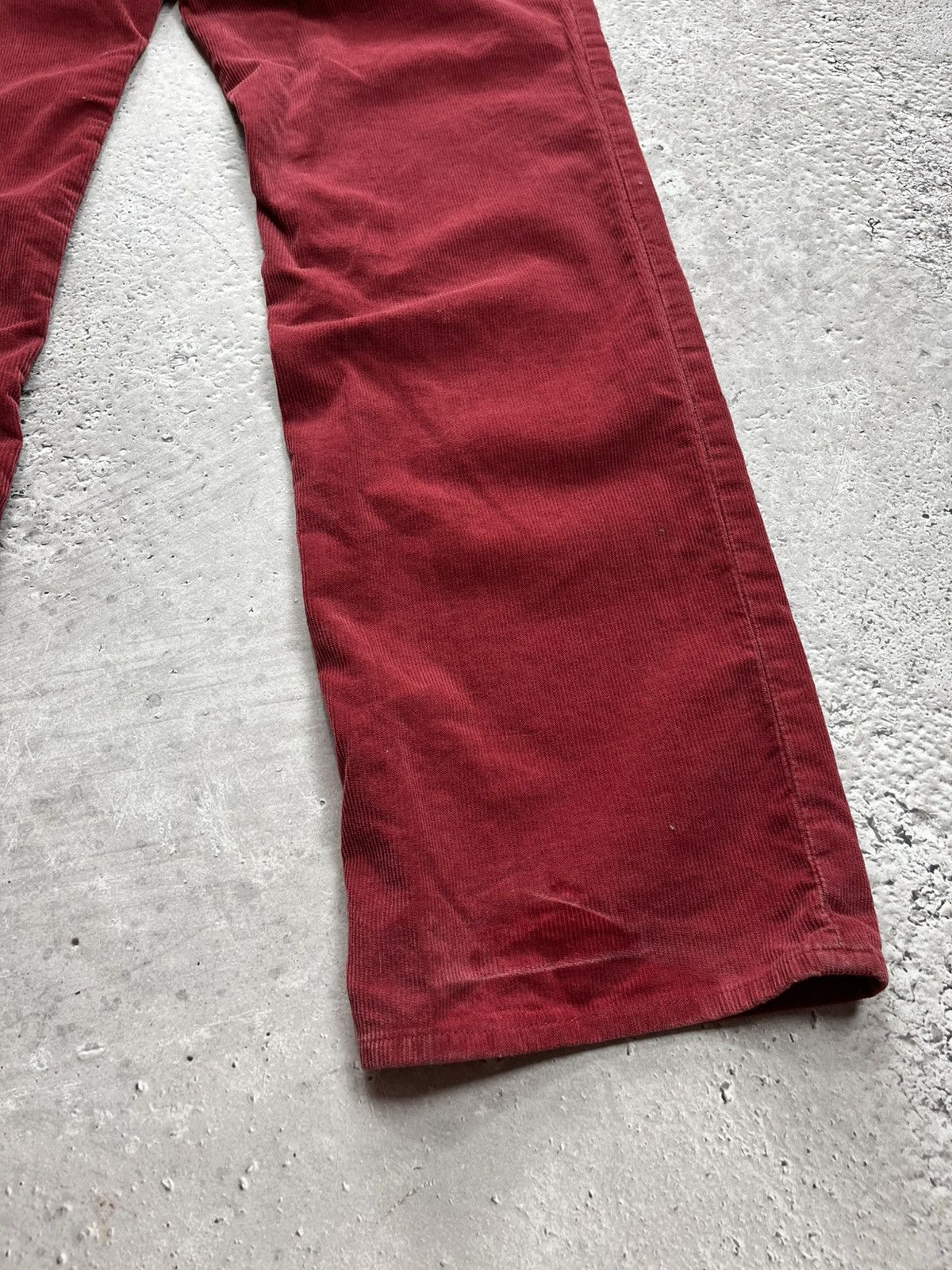 Polo Ralph Lauren Vintage Polo Ralph Lauren Red Corduroy Pants 34x34 Size US 34 / EU 50 - 4 Thumbnail