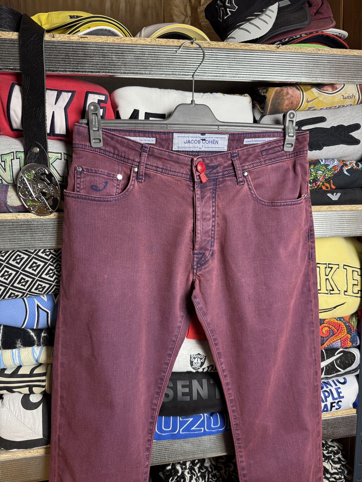 Jacob Cohen JACOB Cohen jeans limited edition denim luxury Size US 33 - 3 Thumbnail