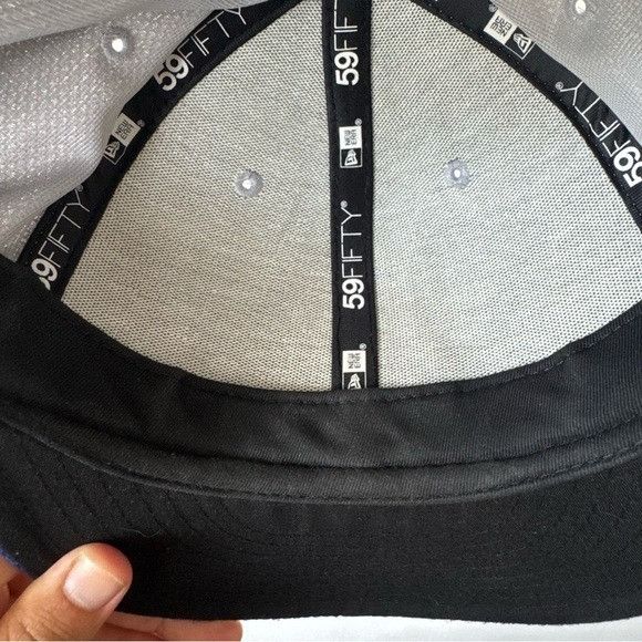 New Era LA DODGERS NEW ERA FITTED SZ 8 MLB FLAT BILL HAT Size ONE SIZE - 6 Thumbnail