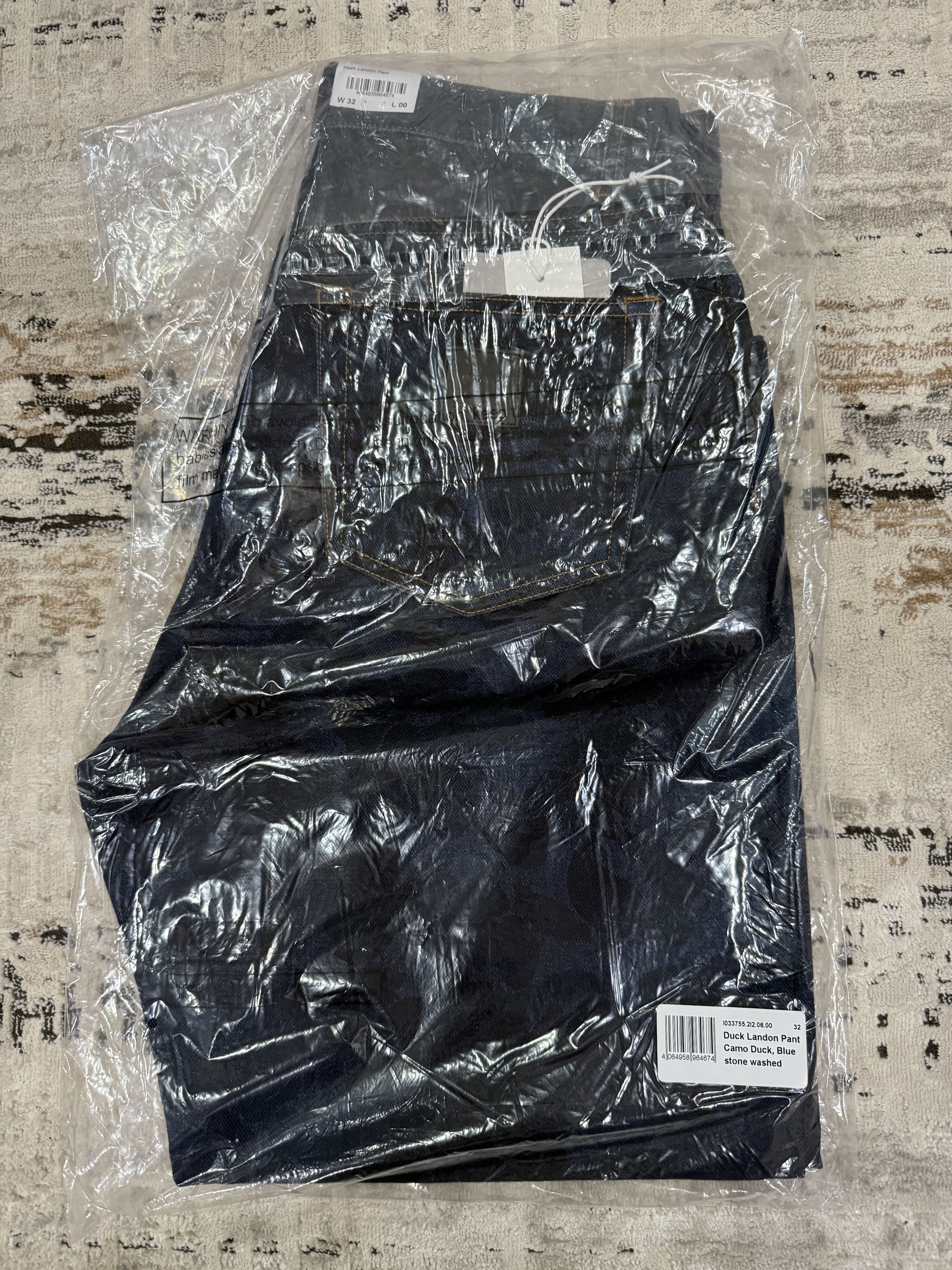 Carhartt Wip Carhartt WIP Duck Camo Landon Pant Blue Stone Washed Size US 32 / EU 48 - 1 Thumbnail