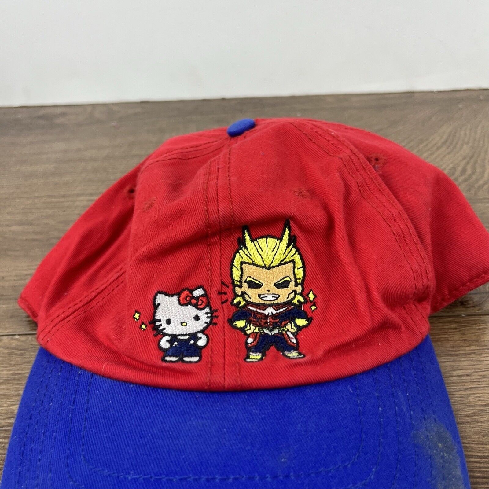 Other Super Hero Kitty Hat Red Cap Adjustable Hat Red Adult Fit Ha Size ONE SIZE - 6 Thumbnail