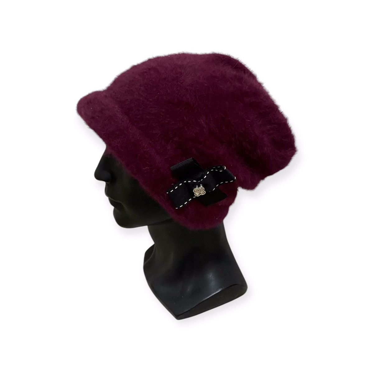 Japanese Brand × Vintage Japanese Brand Plain Beanie Hat Size ONE SIZE - 1 Thumbnail