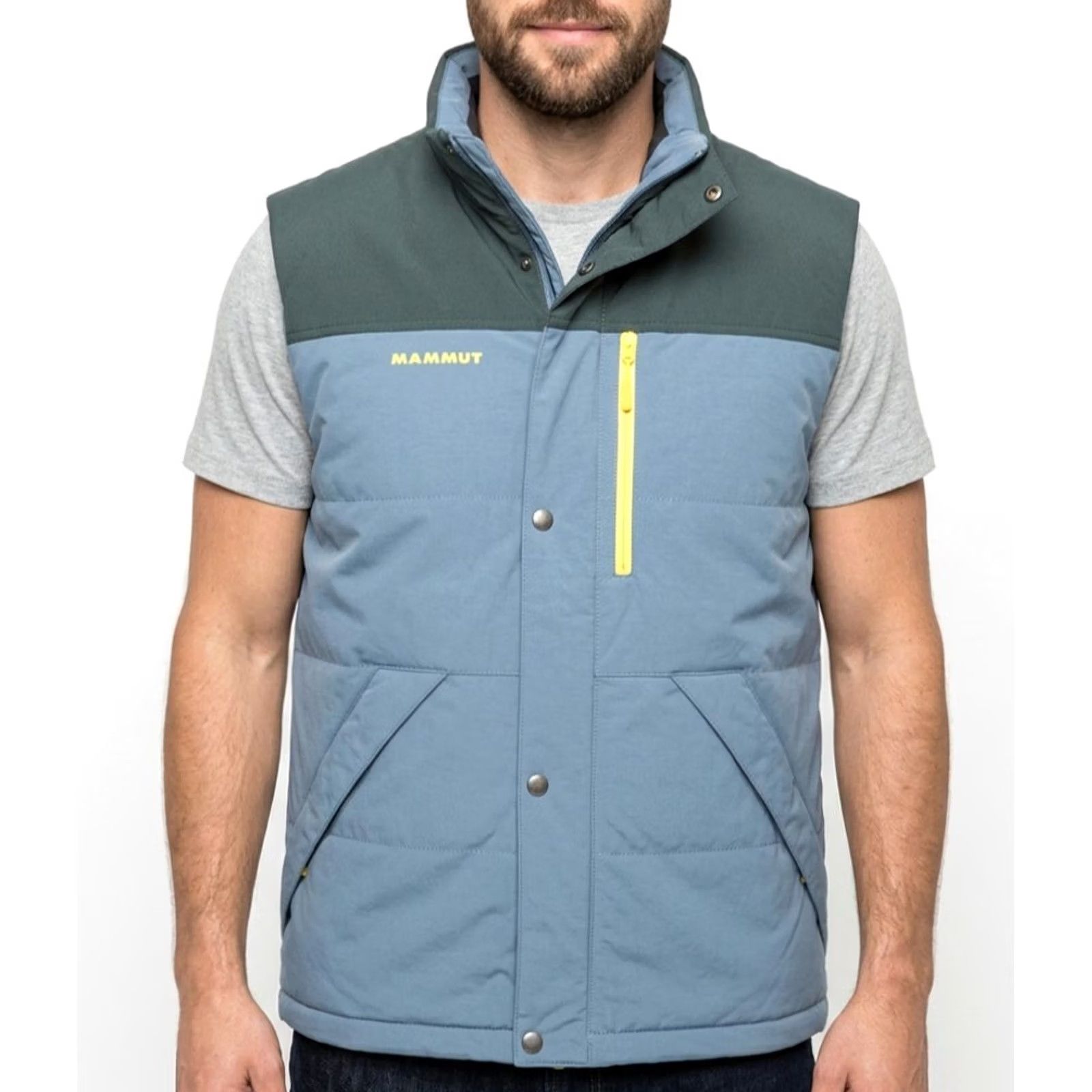 Mammut MAMMUT Ajungilak OTI Element Insulated Gilet Vest Jacket Bodywarmer Men Size L Navy Blue Jacket Mens L Size US L / EU 52-54 / 3 - 2 Thumbnail