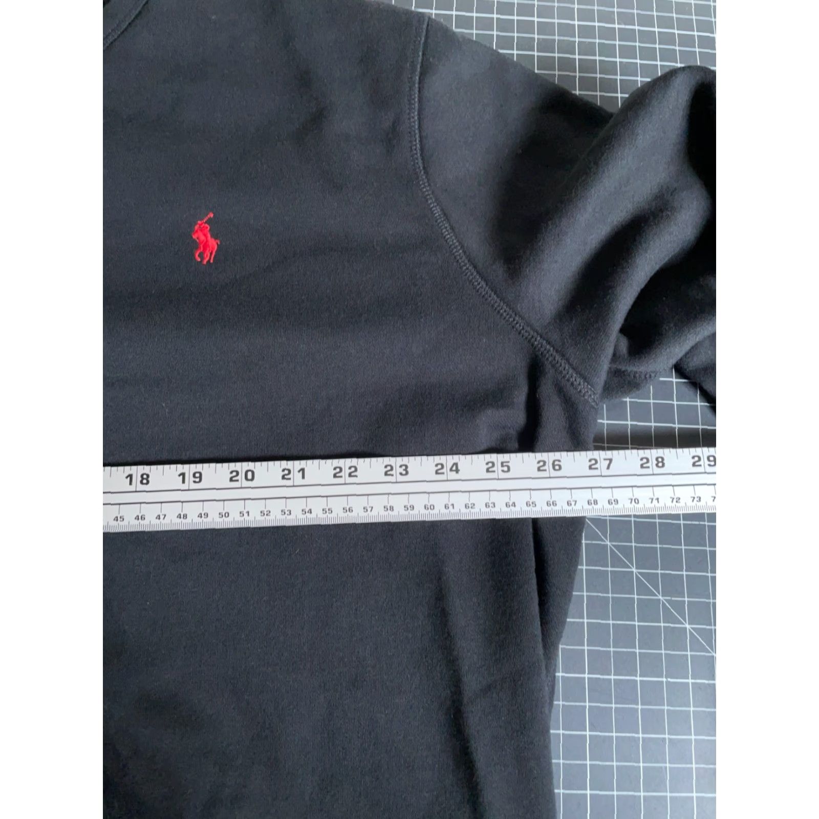 Polo Ralph Lauren Polo Ralph Lauren Sweatshirt Men 2XL Black Regular Crewneck Embroidered Pony Solid Pullover 90s Retro Style Shirts Size US XXL / EU 58 / 5 - 5 Thumbnail
