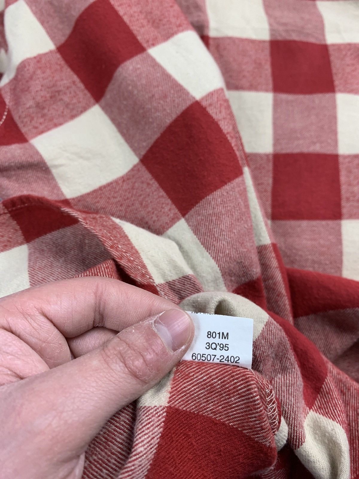Flannel Vintage Levi's Plaid Shirt Button Up Western Style Y2K USA Size US XL / EU 56 / 4 - 9 Thumbnail