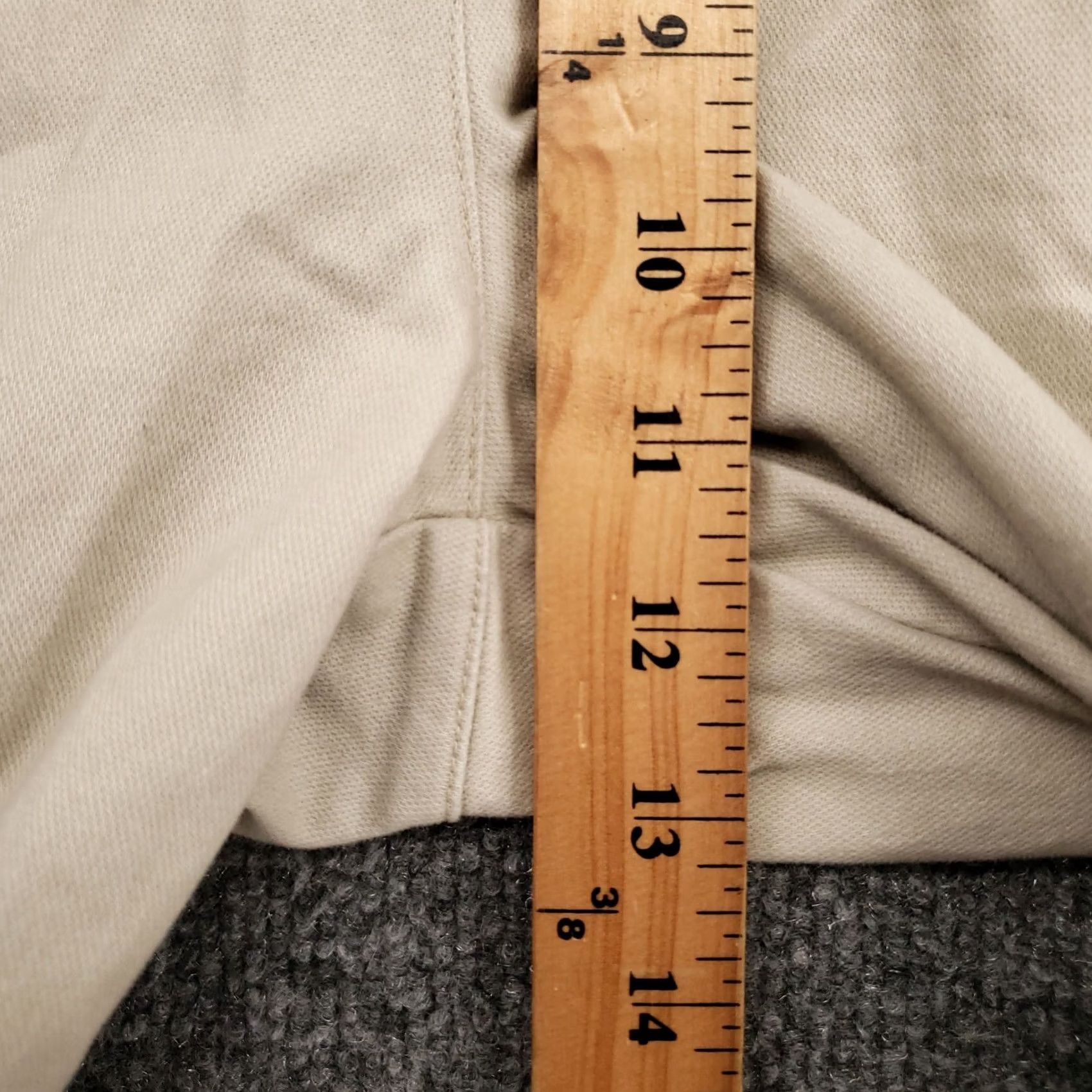 Vintage Woolrich Pants Womens 10 Beige Chino High Rise Straight Leg Stretch Trouser Shirt? Size 32" / US 10 / IT 46 - 5 Thumbnail