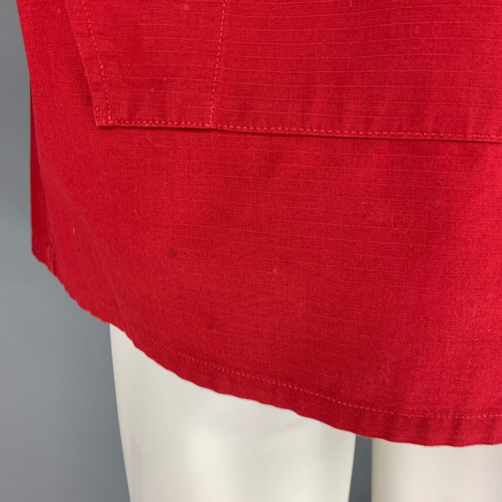 Engineered Garments ENGINEERED GARMENTS Size M Red Cotton Shirt Jacket Size US M / EU 48-50 / 2 - 7 Thumbnail