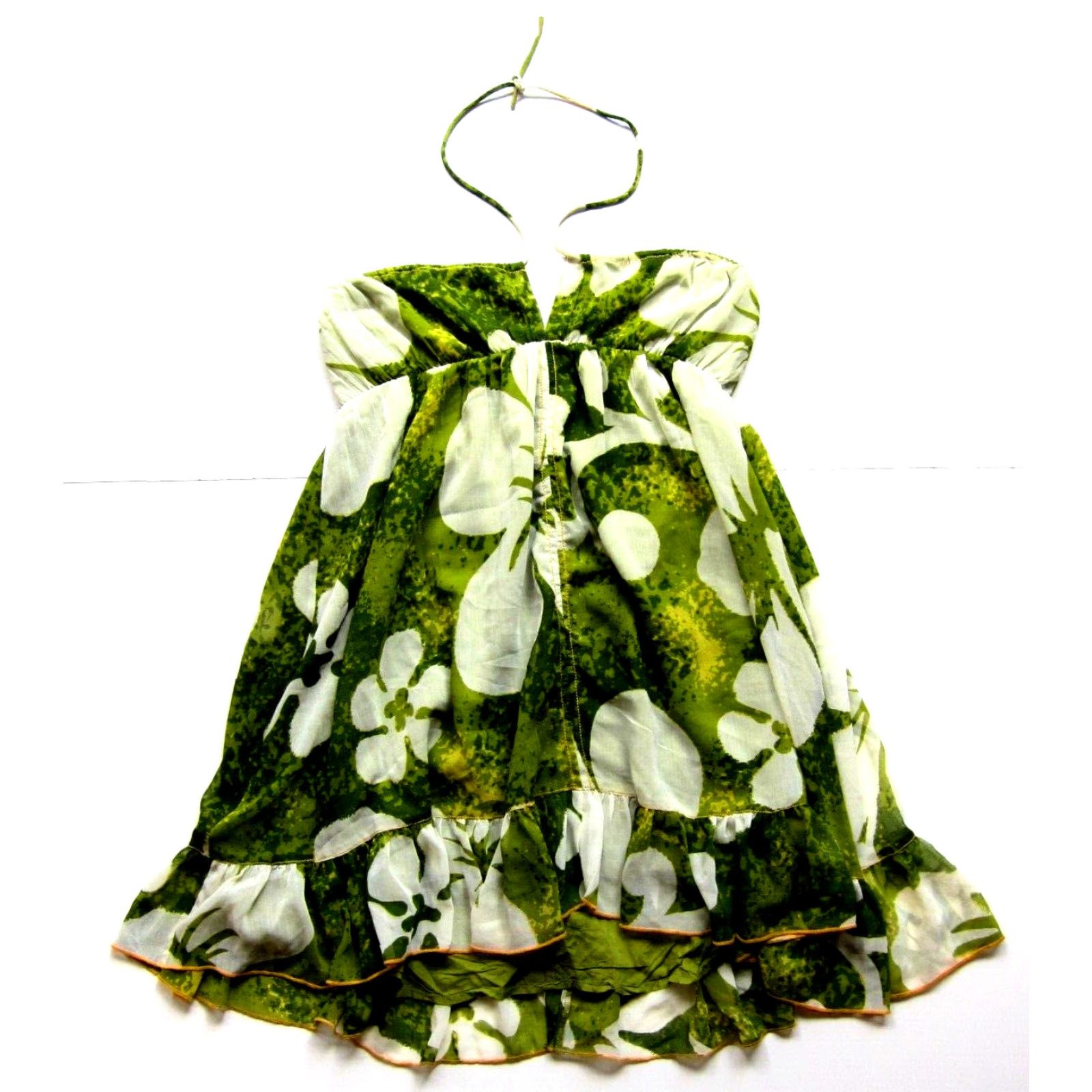 urban outfitters green floral dress Angel Eye Green Velvet Long Sleeve Faux Wrap Midi Dress main image 1