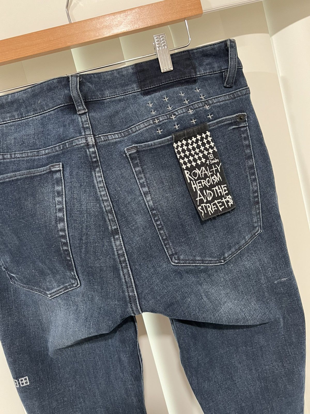 Ksubi Ksubi Van Winkle Denim Dark Blue Size US 34 / EU 50 - 6 Thumbnail