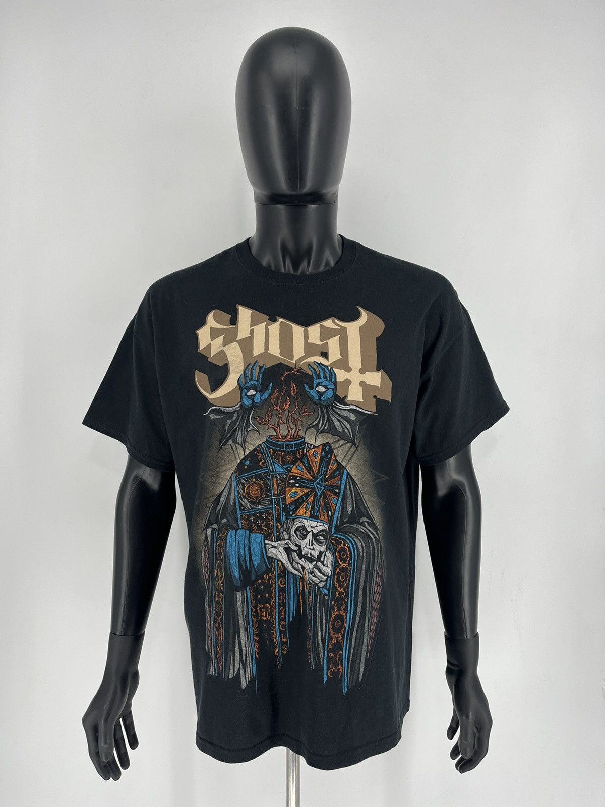 Band Tees Vintage 90s Ghost 666 Skulls Vamp Dead Face Horror Tee 90s Size US XL / EU 56 / 4 - 2 Thumbnail