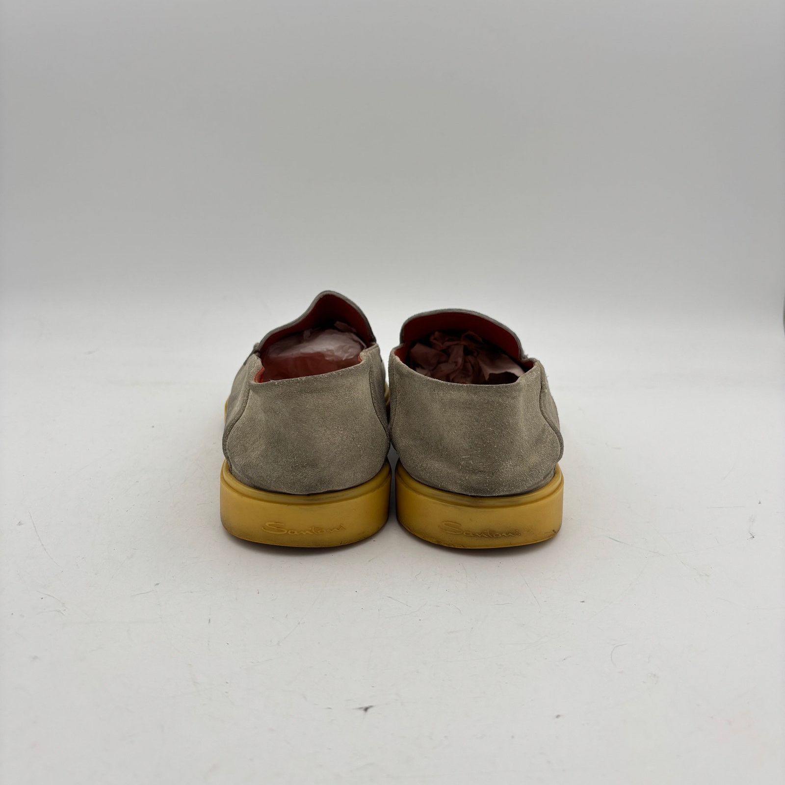 Santoni Santoni Botanist Loafers Shoes Metallic Silver Men's 41 US 8 Size US 8 / EU 41 - 4 Thumbnail