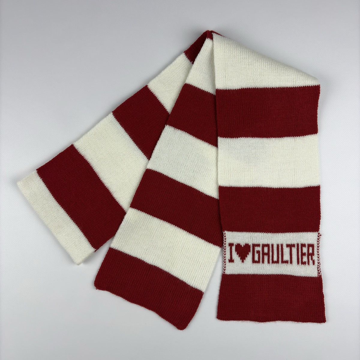 Jean Paul Gaultier Scarf Stripped I Love Gaultier JPG