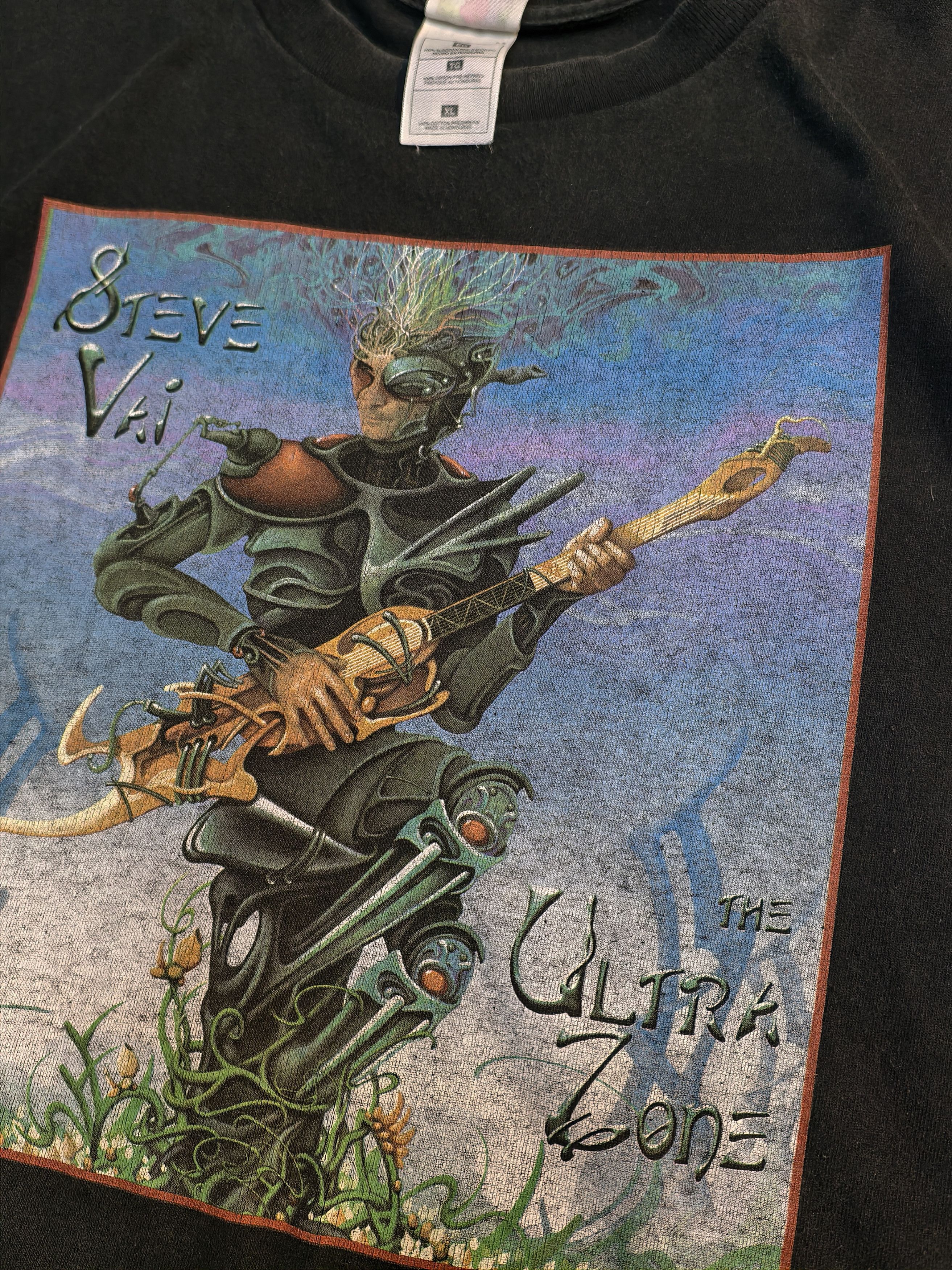 Vintage Vtg Steve Vai Ultra Zone tour Size US XL / EU 56 / 4 - 4 Thumbnail