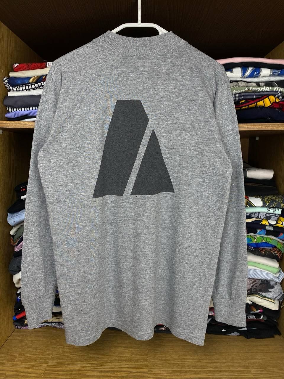 Soffe Vintage 90s US Army Mock Neck Long Sleeve Tshirt Size US S / EU 44-46 / 1 - 2 Thumbnail