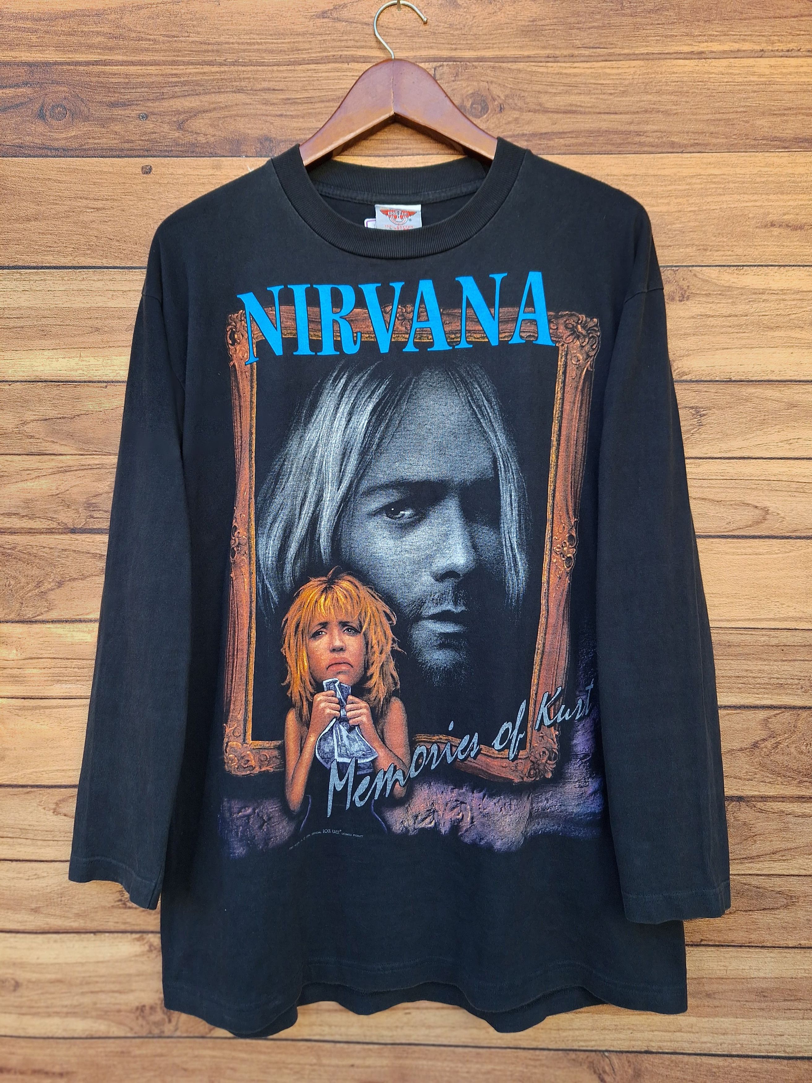 Vintage 🔥RARE🔥 Vintage nirvana 90s memorial kurt cobain in utero