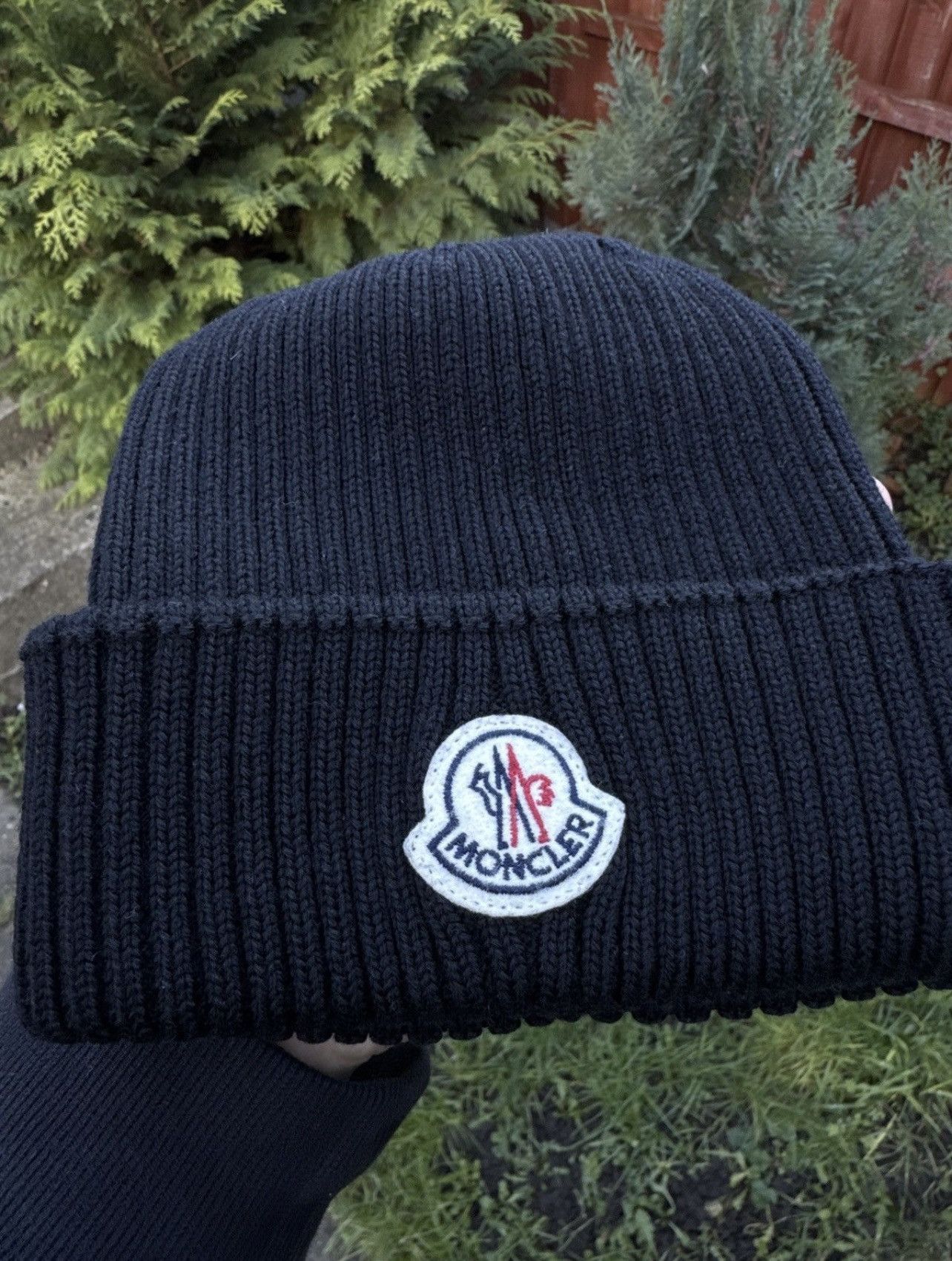 Moncler Black Moncler beanie asking 275 obo Size ONE SIZE - 2 Thumbnail