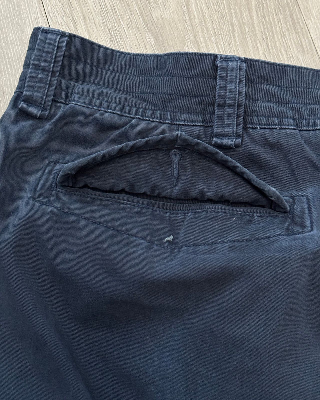 Polo Ralph Lauren Vintage Polo by Ralph Lauren Navy Blue Cargo Shorts - 48B Size US 44 / EU 60 - 6 Thumbnail
