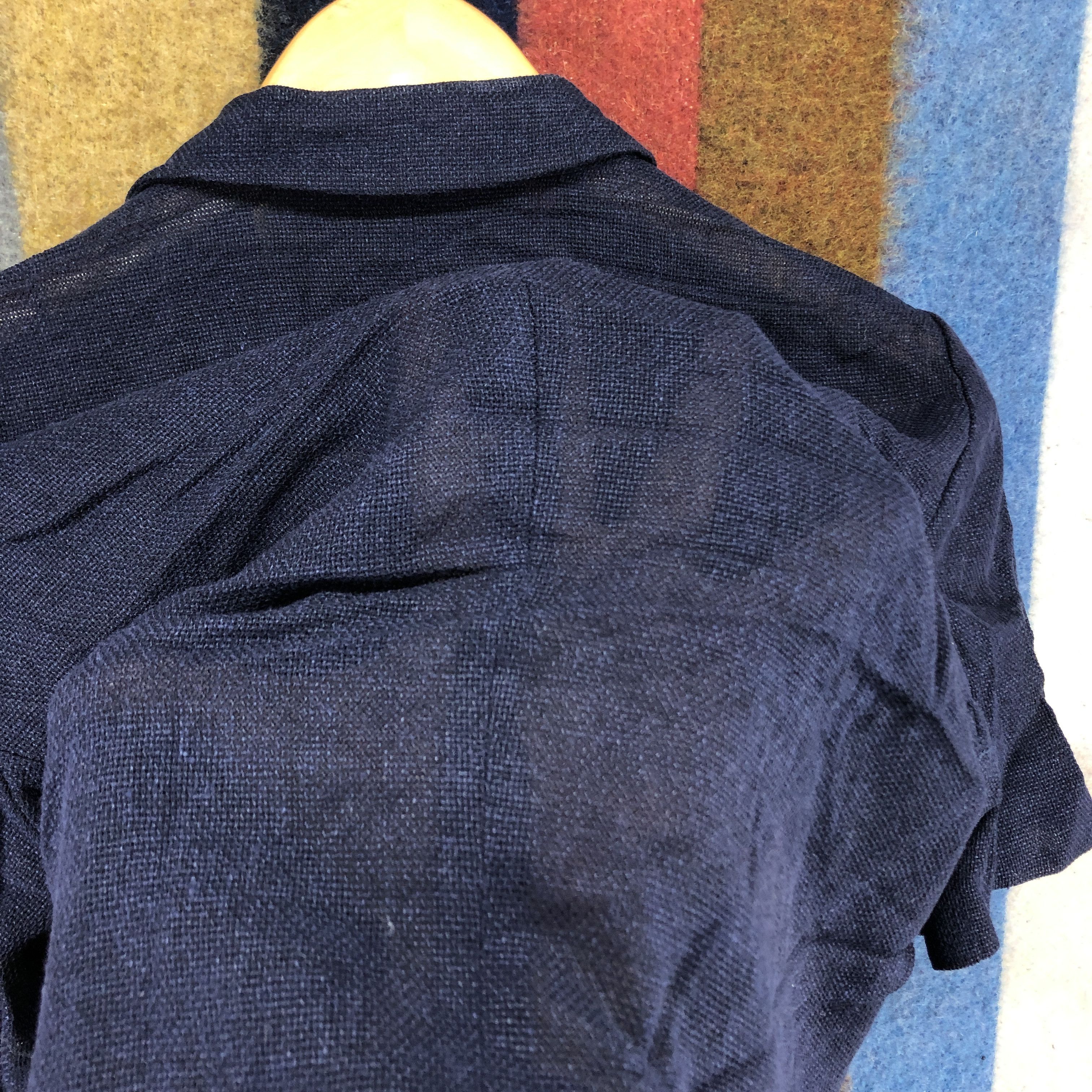 Burberry 90s Vintage BURBERRYS Short Sleeve Blazer Jacket #2784-101 Size S / US 4 / IT 40 - 9 Thumbnail