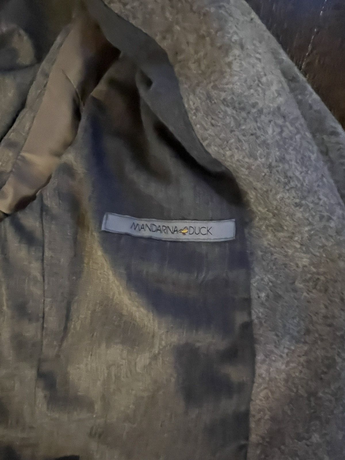 Mandarina Duck Mandarina Duck Wool Zip, Rubberized Cuffs Size US L / EU 52-54 / 3 - 5 Thumbnail