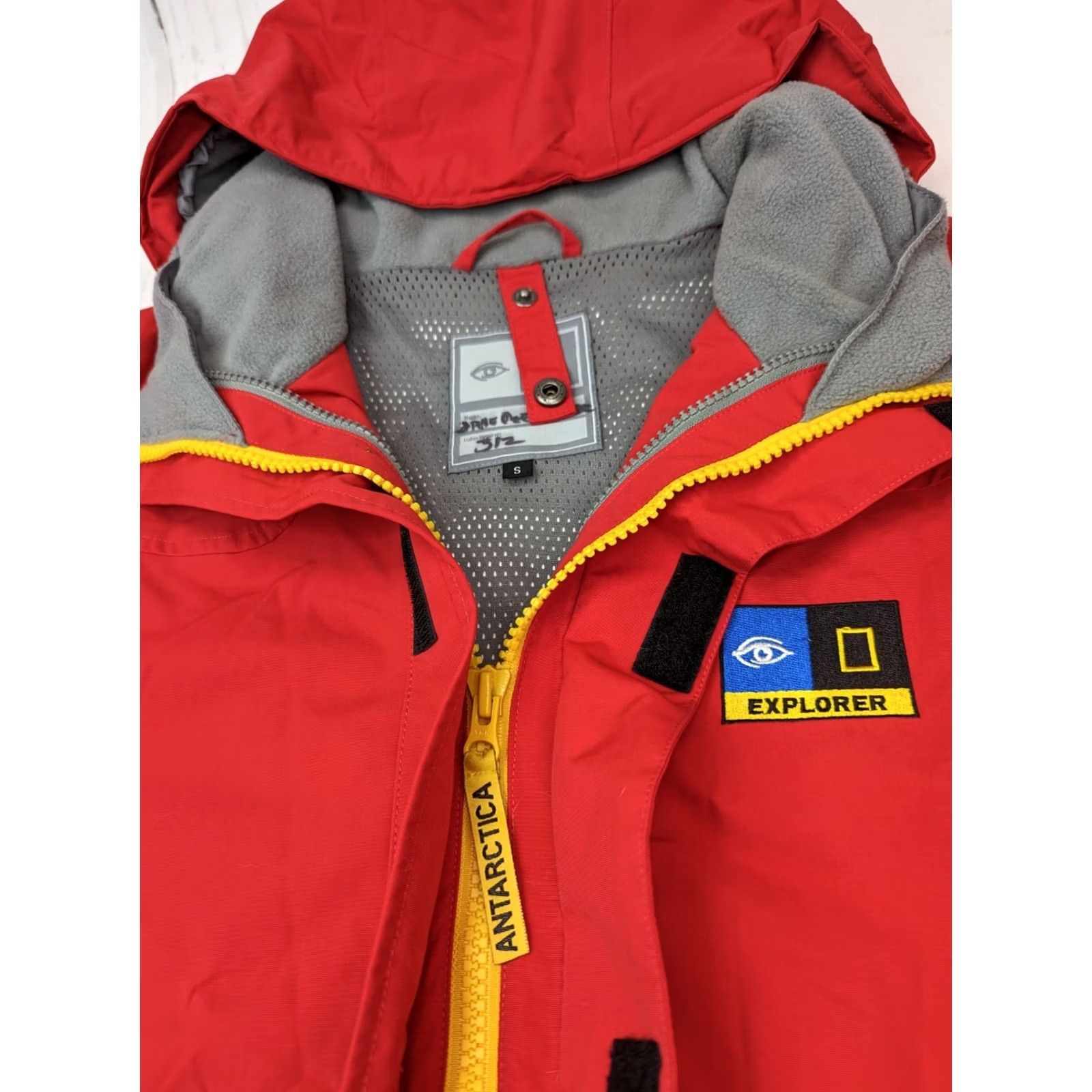 Vintage Ship to Shore Jacket Mens S Red Explorer Parka Winter Cold Layer System Hooded Size US S / EU 44-46 / 1 - 2 Thumbnail