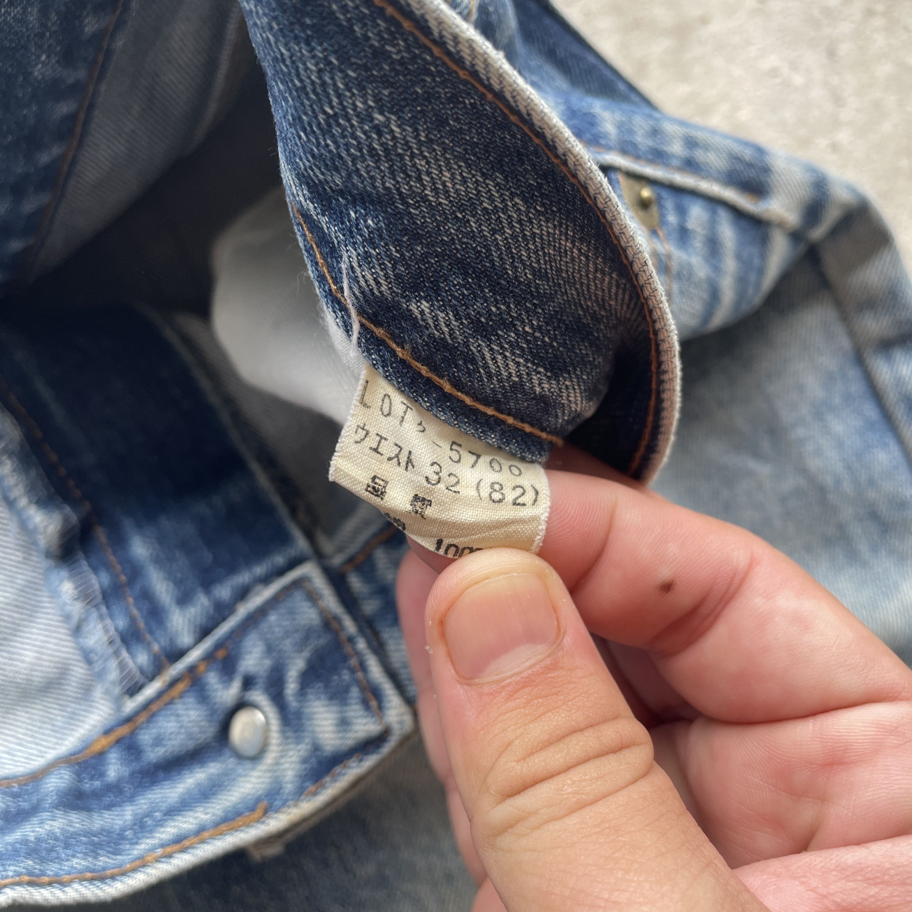 Japanese Brand VINTAGE JAPAN DISTRESSED JEANS STONEWASH DENIM FADED PANTS Size US 31 - 7 Thumbnail
