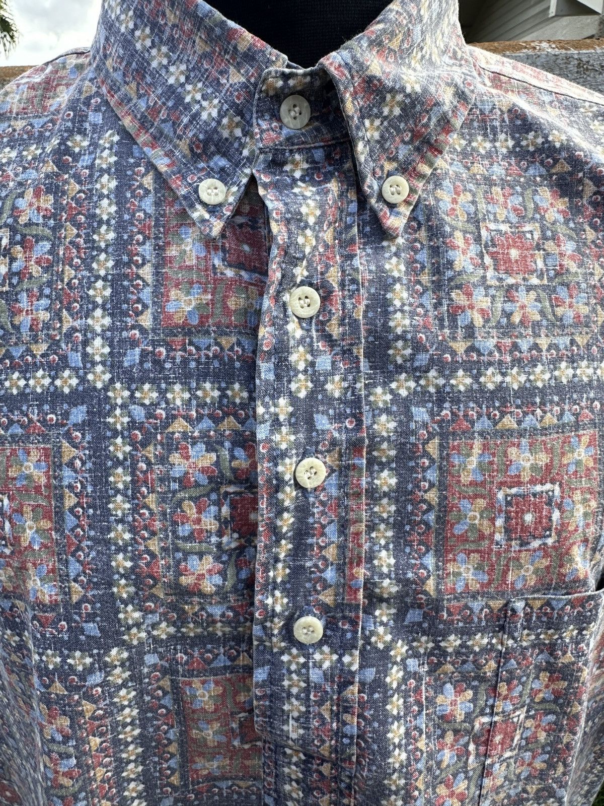 Reyn Spooner PreOwned Reyn Spooner Multicolored Hawaiian Print Men's XL Size US XL / EU 56 / 4 - 3 Thumbnail