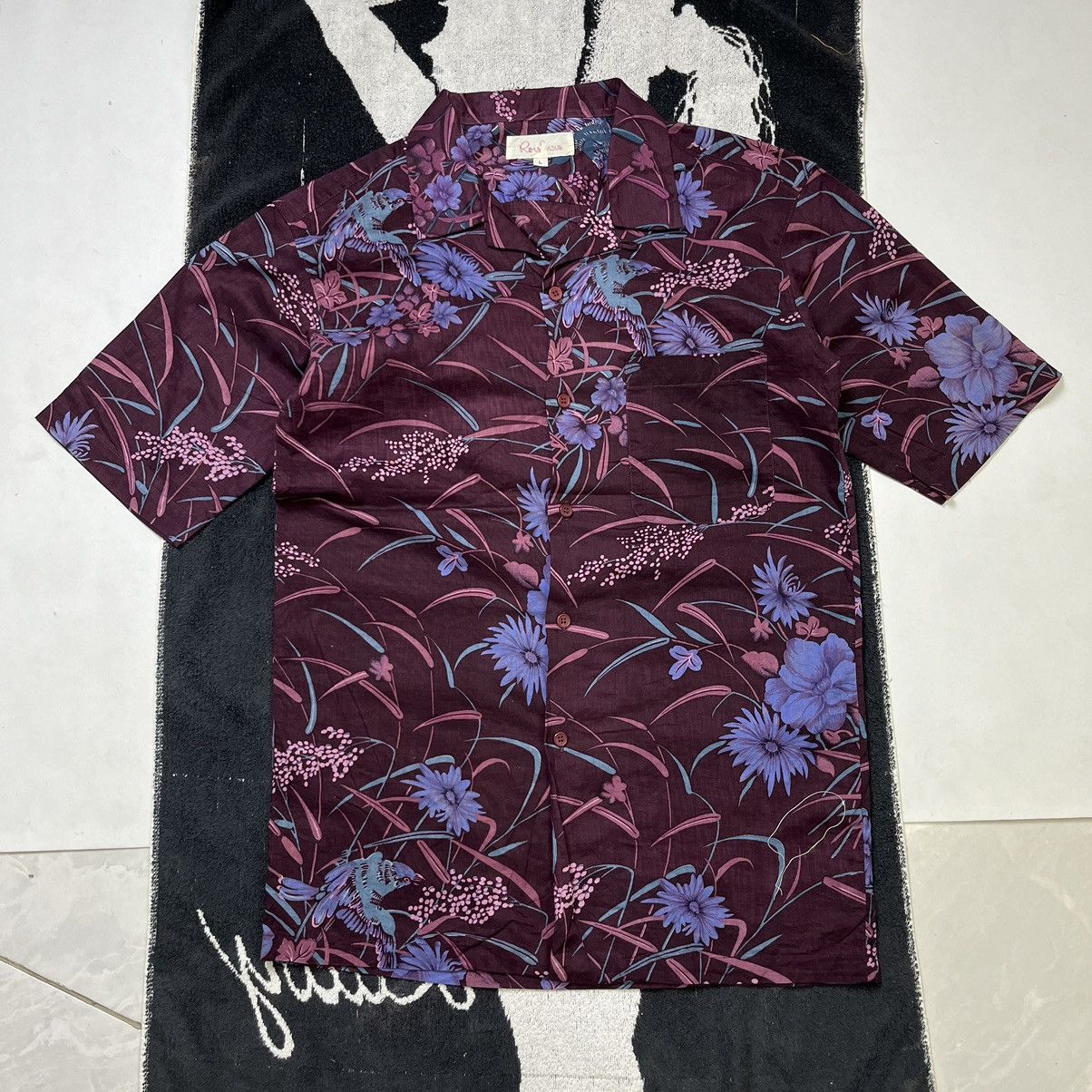 If Six Was Nine Roisemou free bird pattern loop collar shirt Size US M / EU 48-50 / 2 - 1 Thumbnail