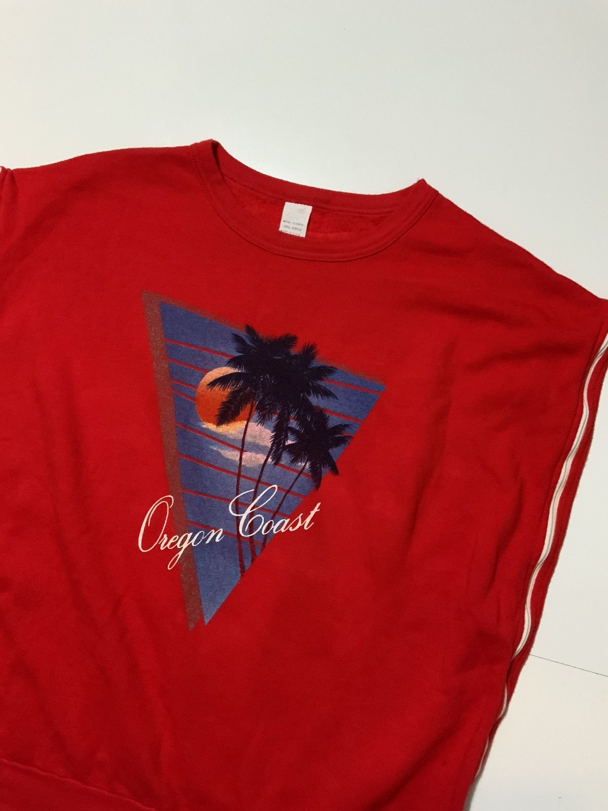 Vintage Vintage 80s Ocean Coast Miami Florida Souvenir Sweatshirt Size US XL / EU 56 / 4 - 3 Thumbnail