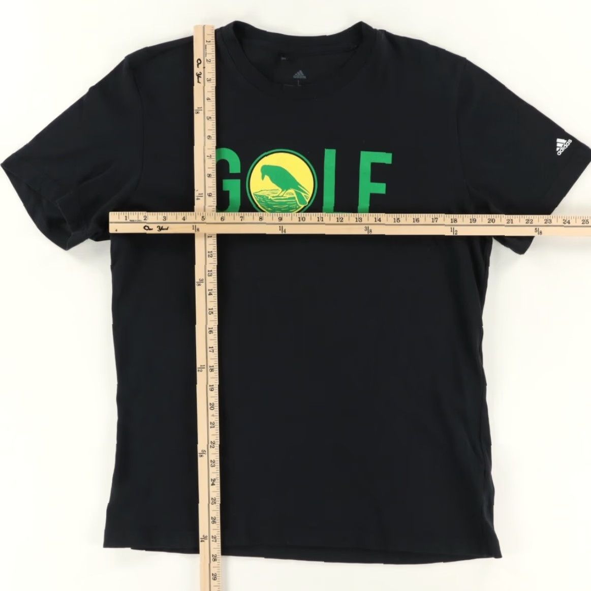 Adidas Adidas Golf Solid T-Shirt Black Men's L Shirt Mens L Black Adidas Golf Solid T-Shirt Size US L / EU 52-54 / 3 - 3 Thumbnail