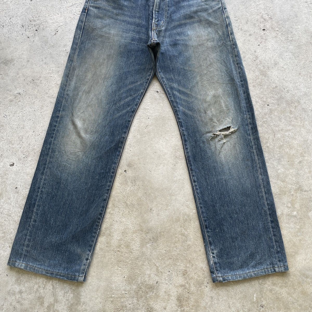 Edwin Vintage Edwin XV Rusty Jeans Distressed Baggy Denim Pants Size US 28 / EU 44 - 4 Thumbnail