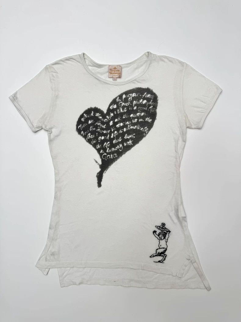 Vivienne Westwood Vivienne Westwood Love sign T-shirt Size S / US 4 / IT 40 - 2 Thumbnail