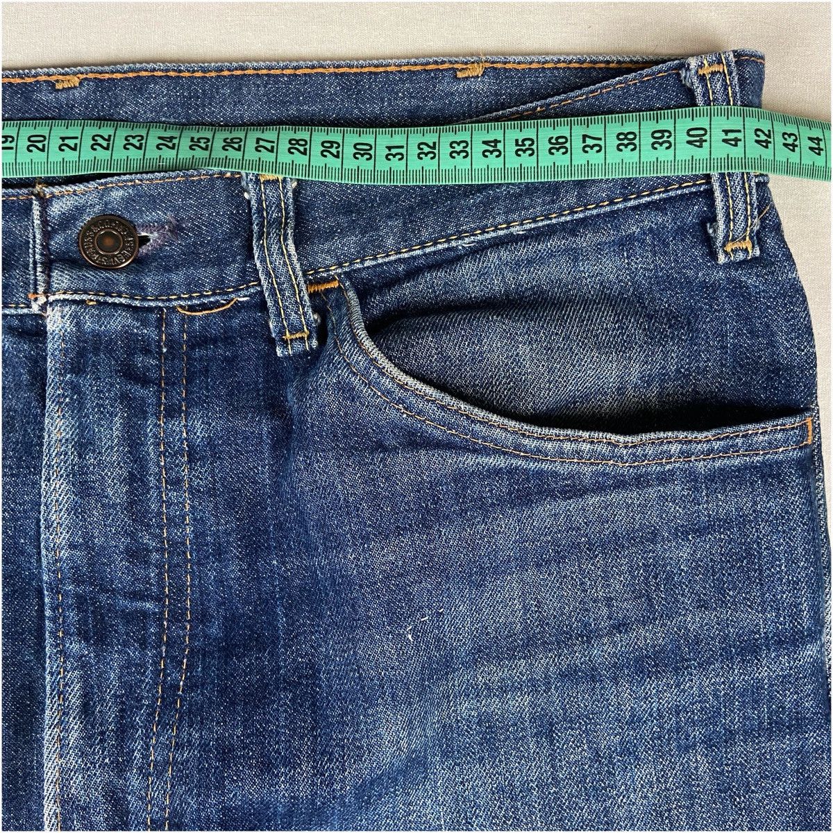 Levi's 1970–71 Levi’s 646 Jeans Big E Orange – Made in USA Size US 34 / EU 50 - 6 Thumbnail