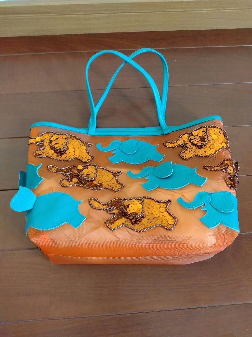 Undercover UNDERCOVER Jonio Fragment Mini Tote Bag Orange / Blue Size ONE SIZE - 1 Thumbnail
