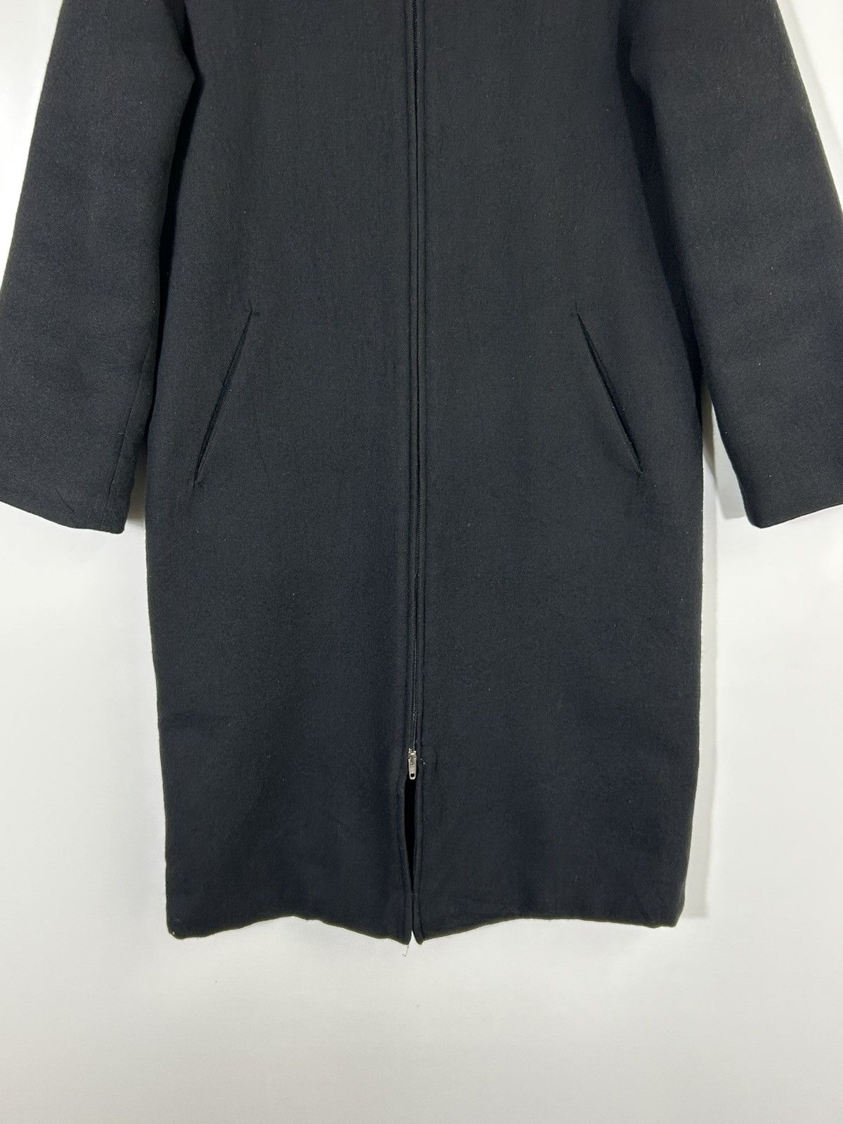 MAX&Co. Max & Co by Max Mara Wool Hoodie Zipper Long Jacket Size XS / US 0-2 / IT 36-38 - 5 Thumbnail